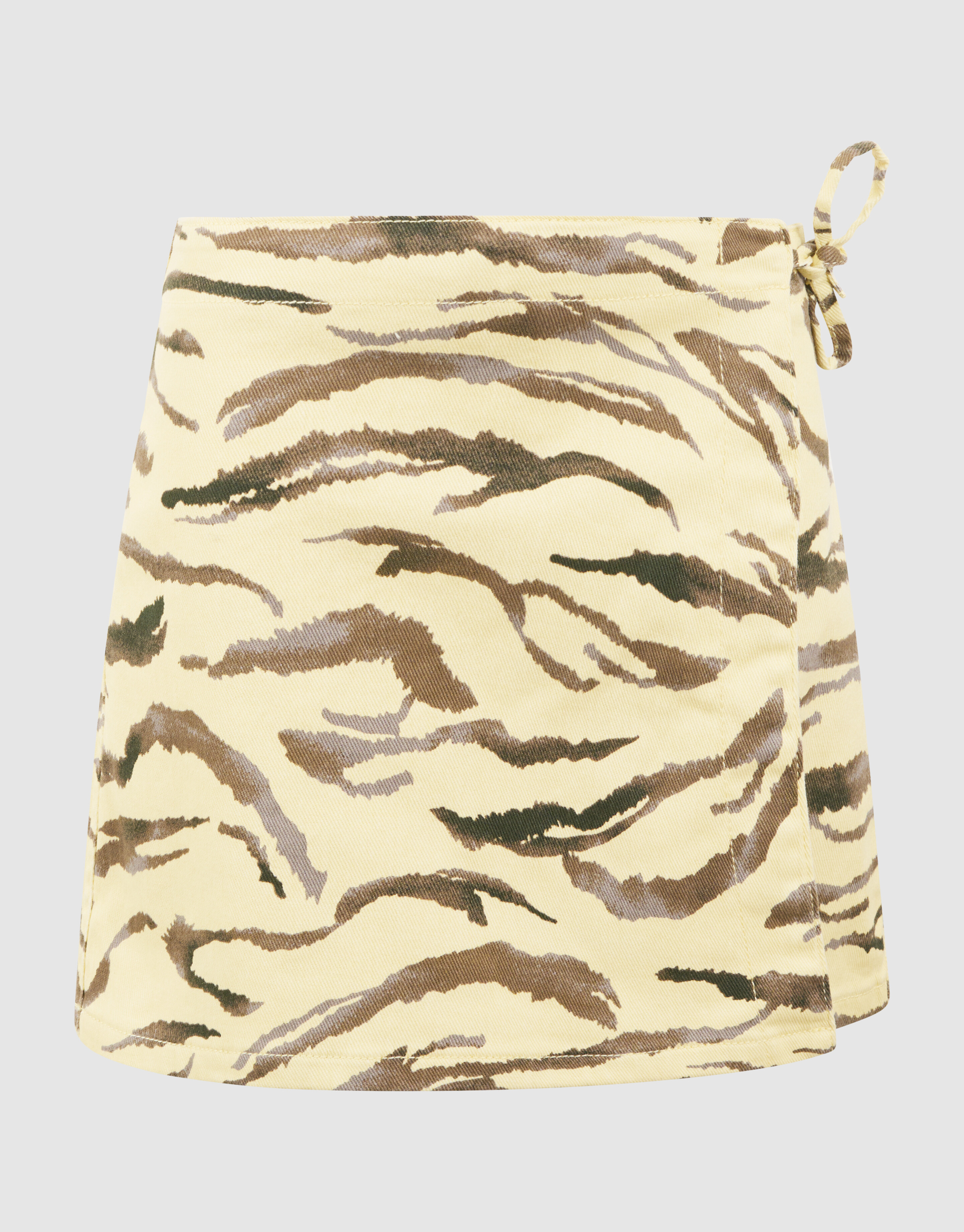 Tiger Denim Skort Lichtgeel SHOEBY GIRLS