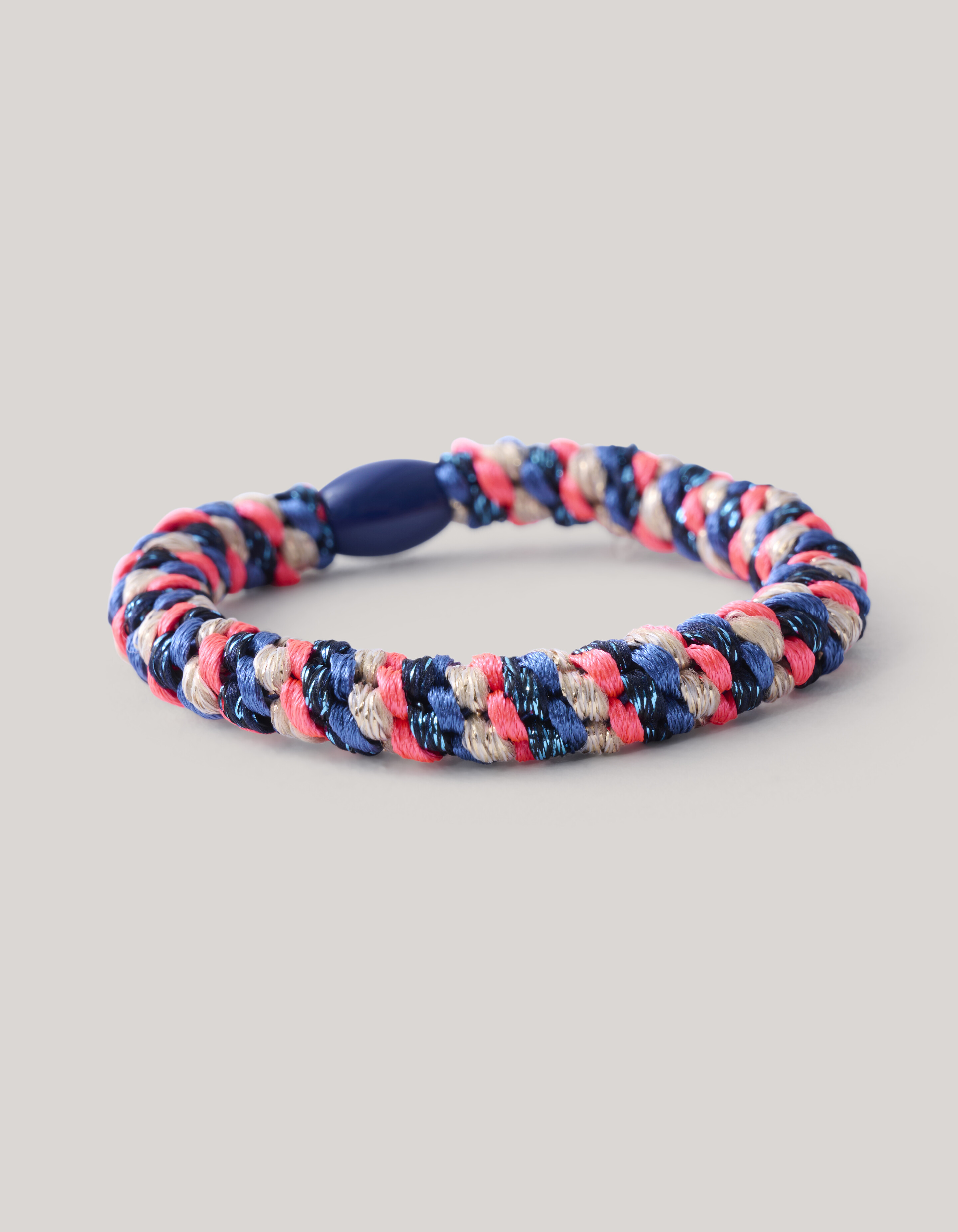 Lurex Haarelastiek Donkerblauw SHOEBY ACCESSOIRES