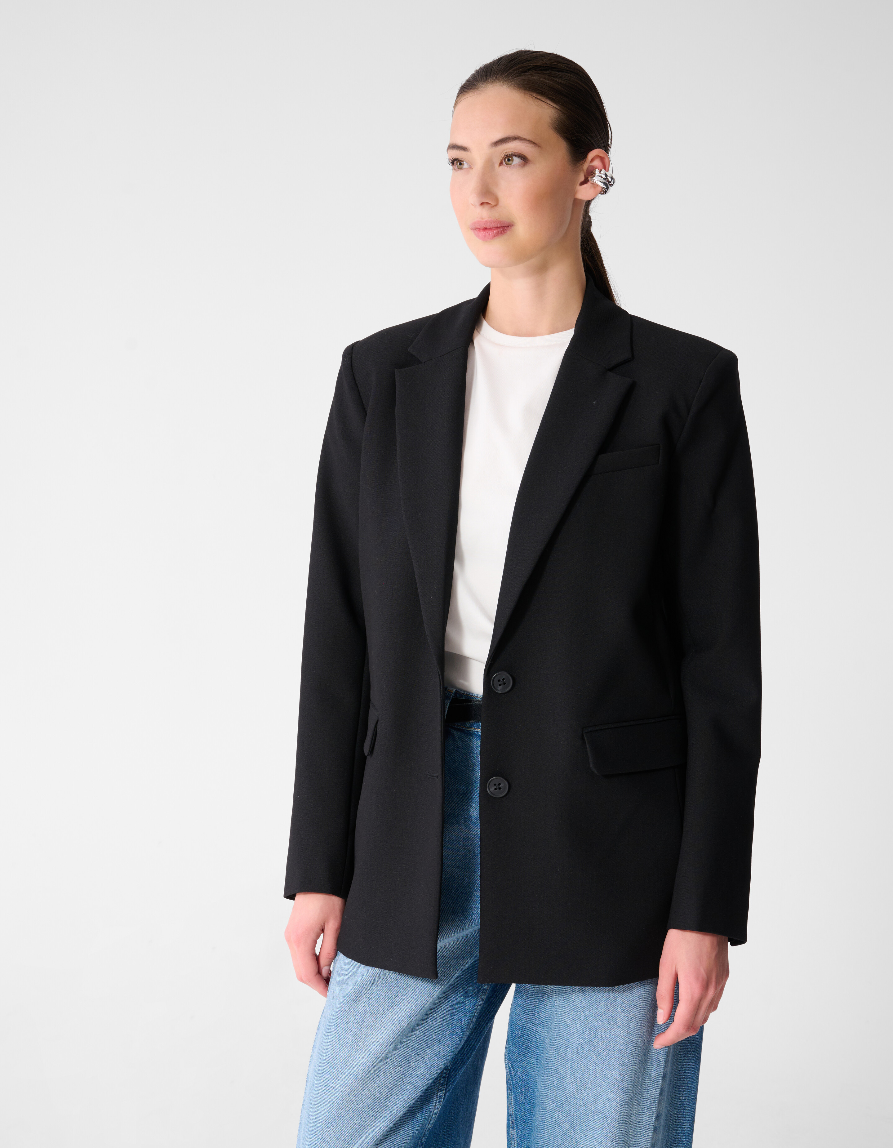 Basis Blazer Zwart SHOEBY WOMEN