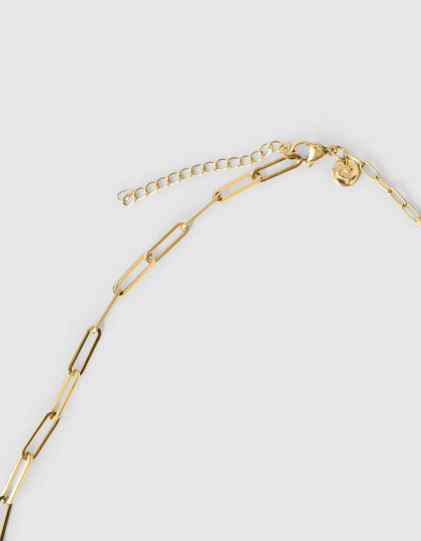 Heart Chain Ketting Goud SHOEBY ACCESSOIRES
