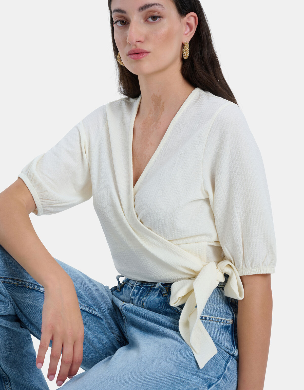 Crinkle Wrap Top EKSEPT