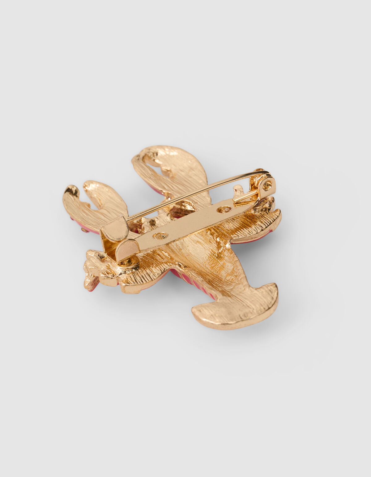 Kreeft Broche Roze SHOEBY ACCESSOIRES