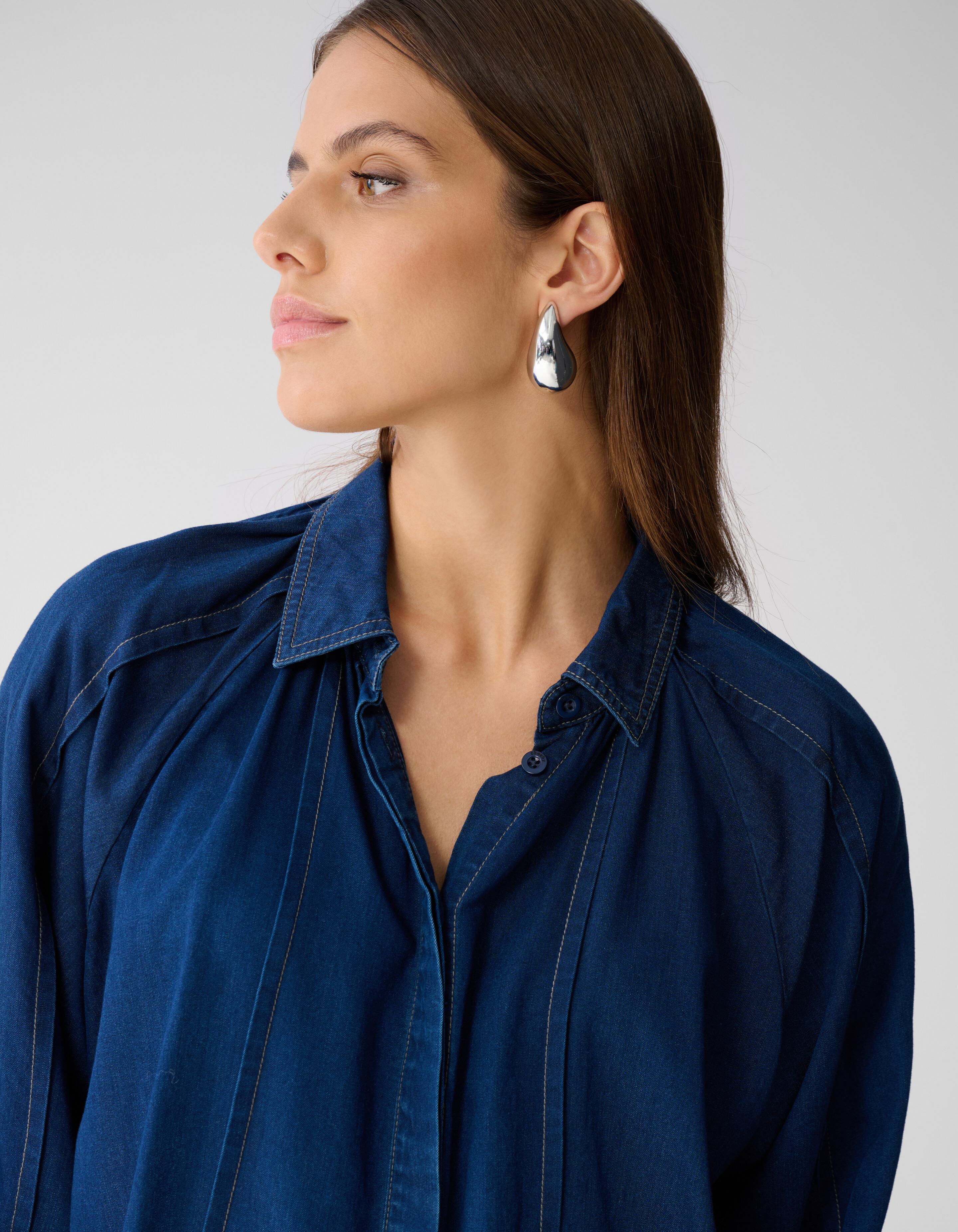 Stitch Blouse Blauw By Mieke SHOEBY WOMEN