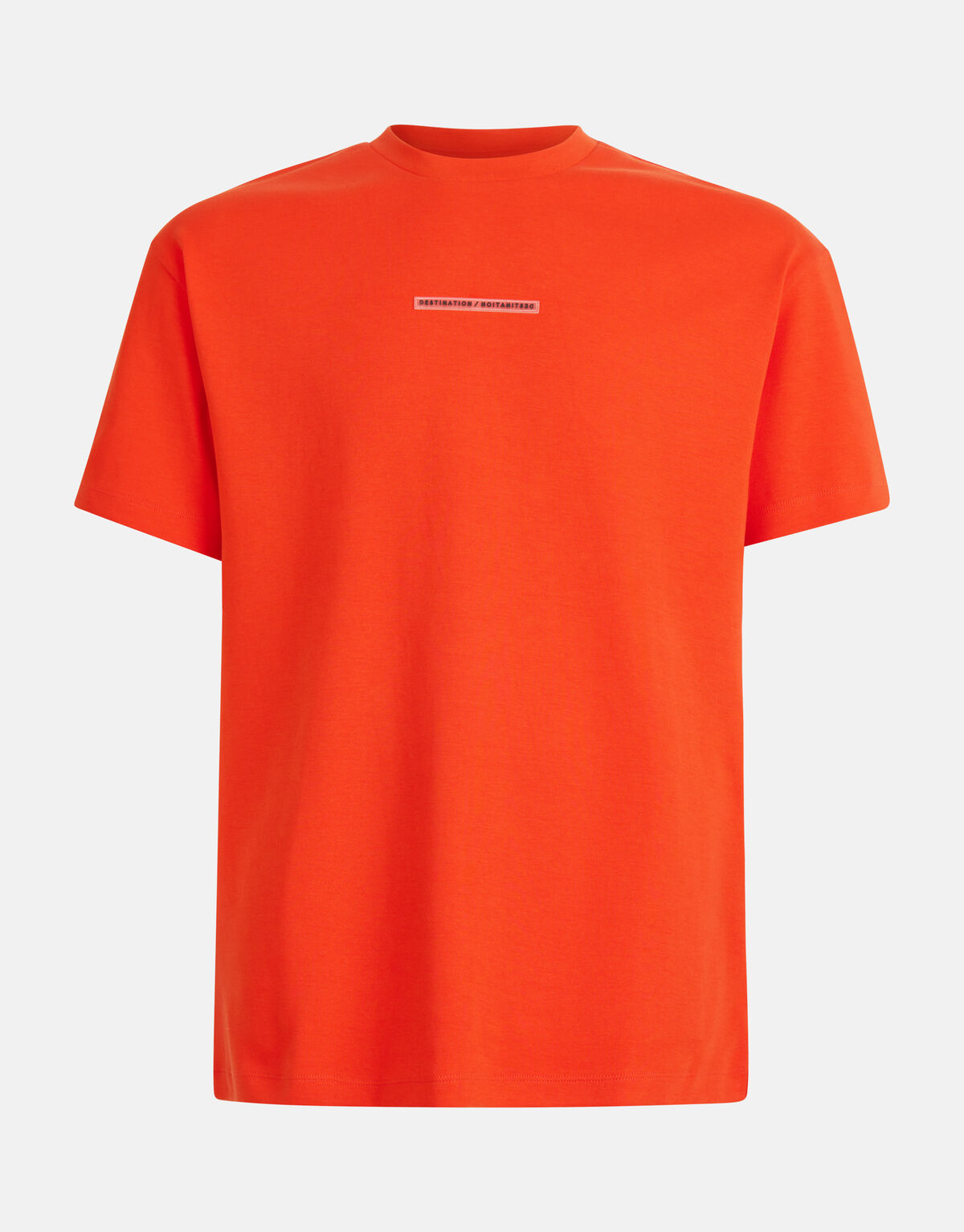 Badge T-shirt Rood SHOEBY MEN