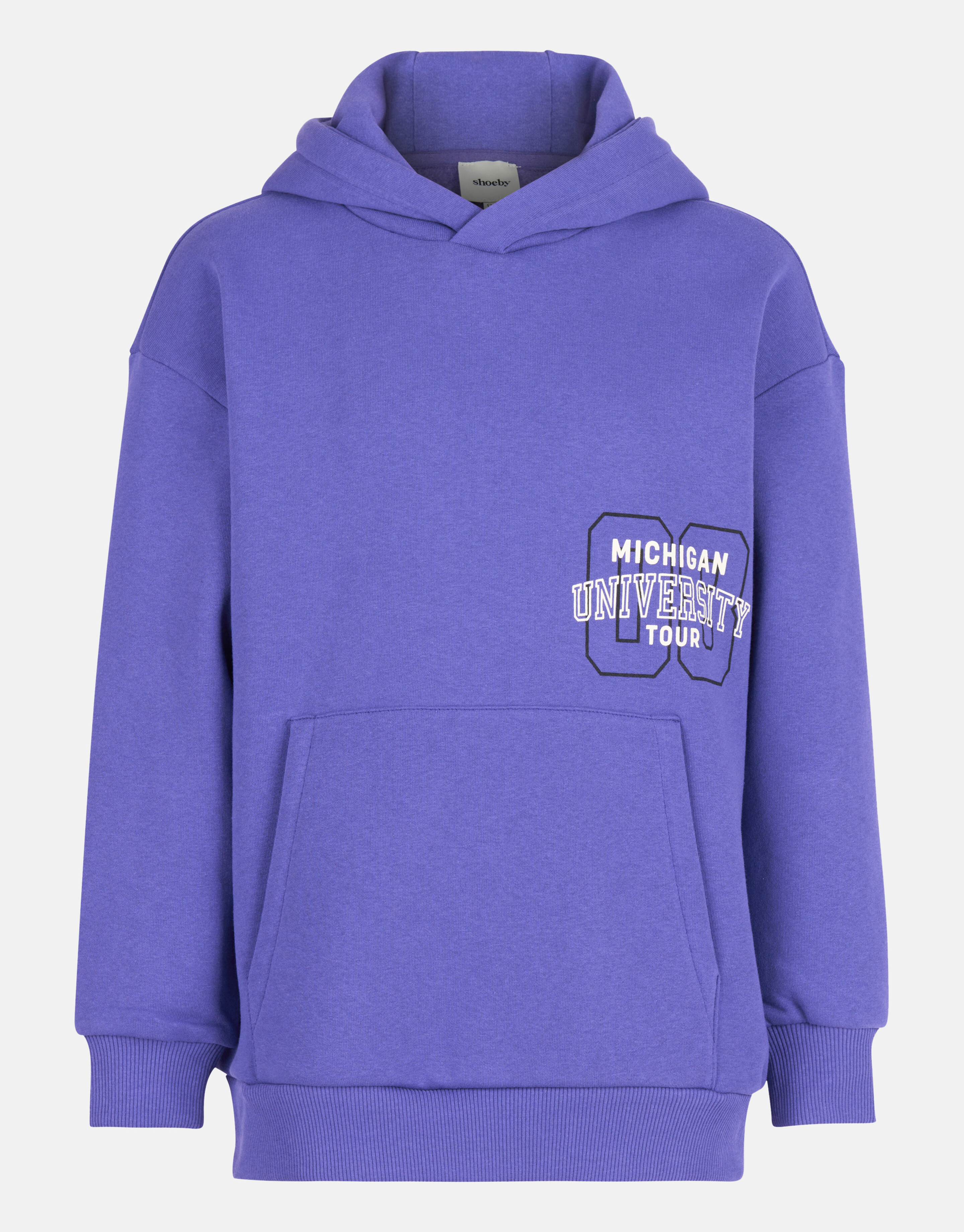 Printed Hoodie Paars SHOEBY BOYS