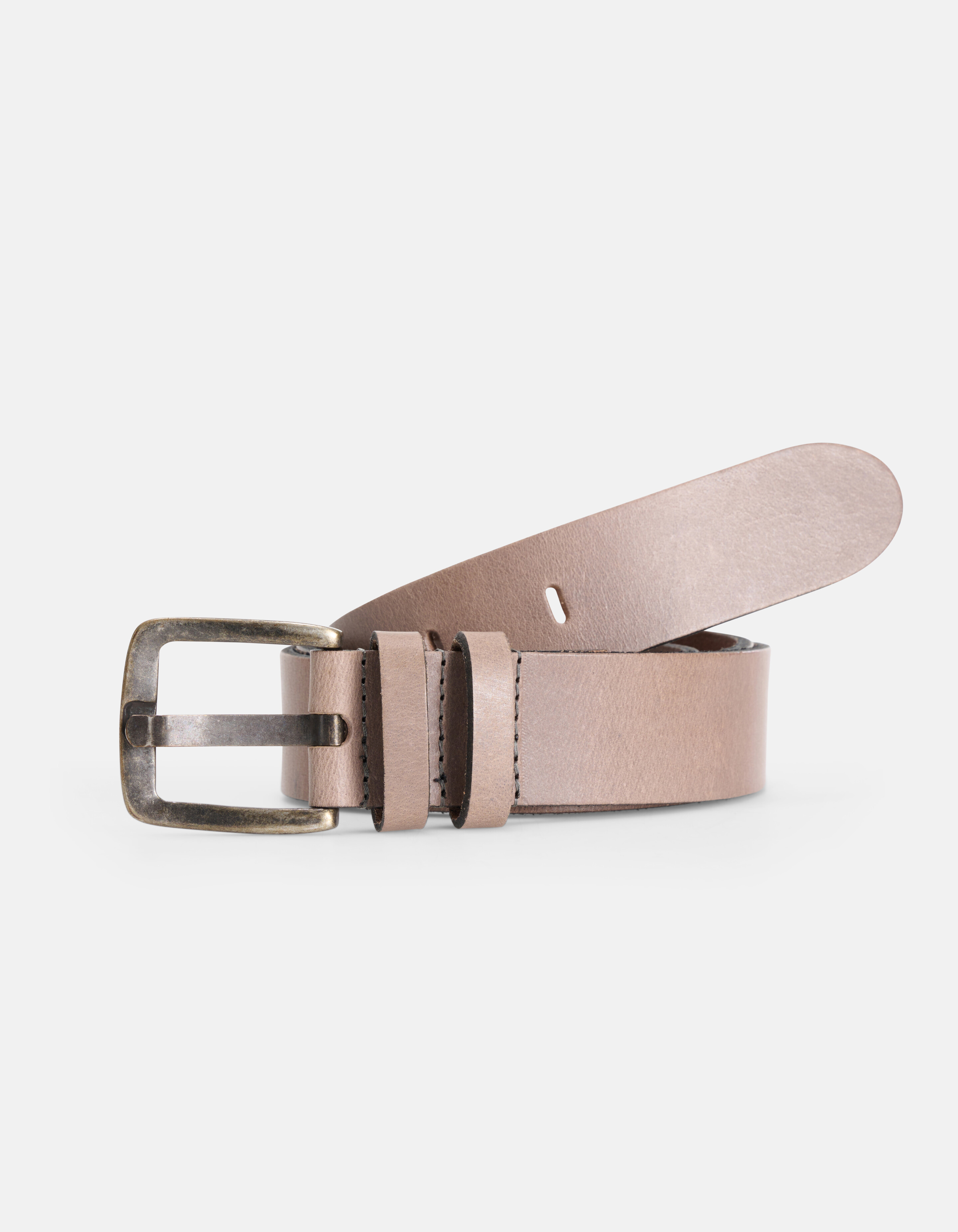 Leren Riem Donkergrijs ACCESSOIRES SHOEBY