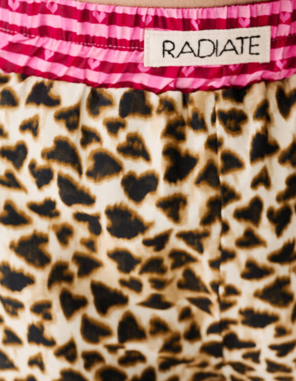 Mix Leopard Short Lichtbruin SHOEBY GIRLS