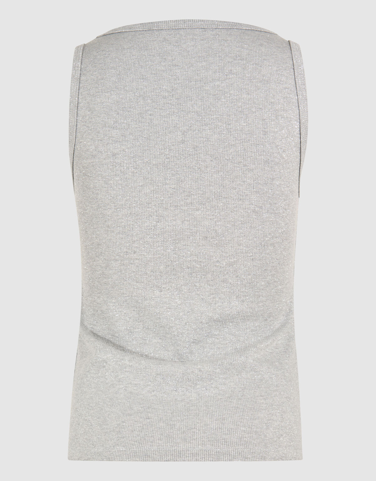 Lurex Shoeby Logo Tanktop Zilver SHOEBY WOMEN