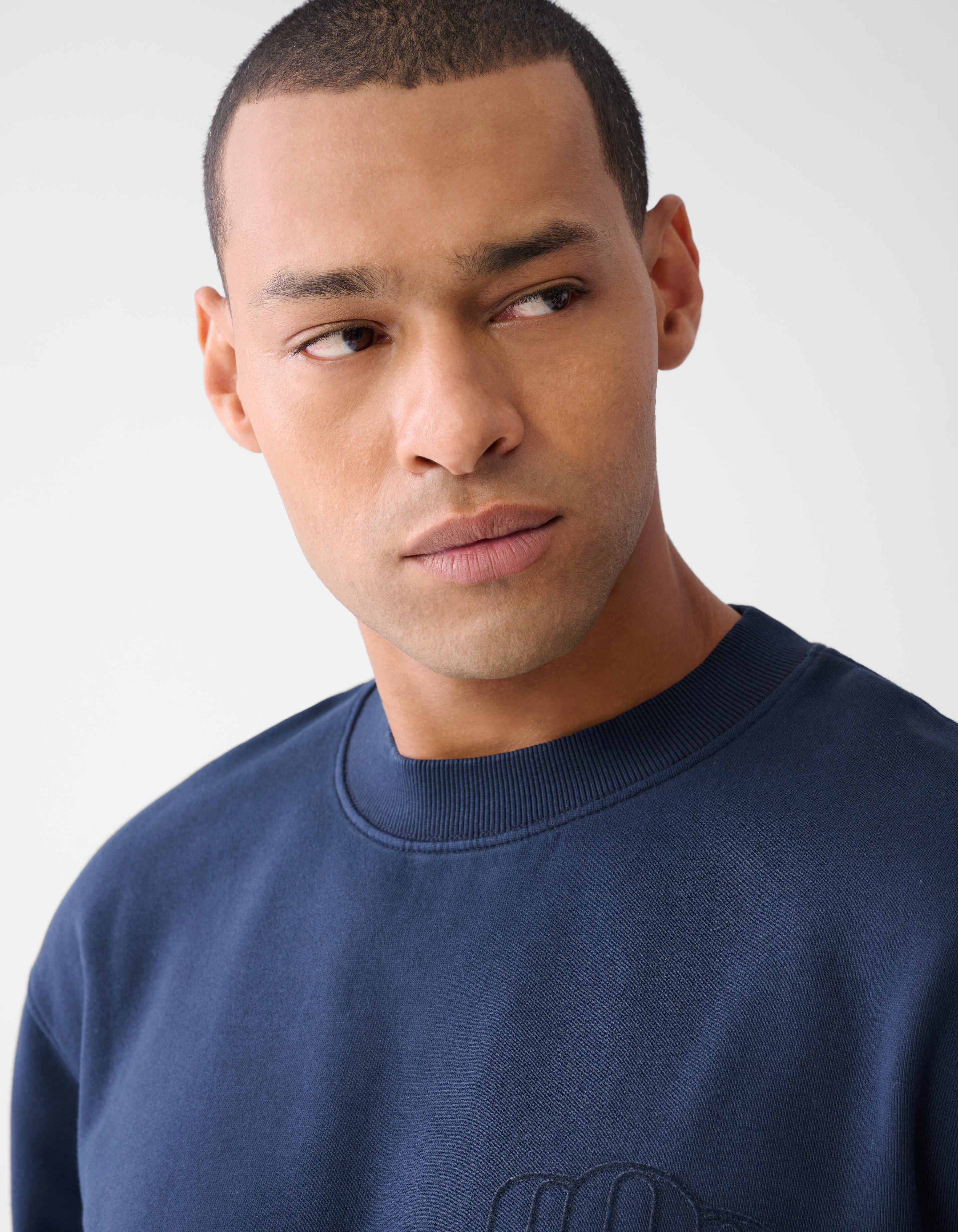 Artwork Sweater Donkerblauw SHOEBY MEN