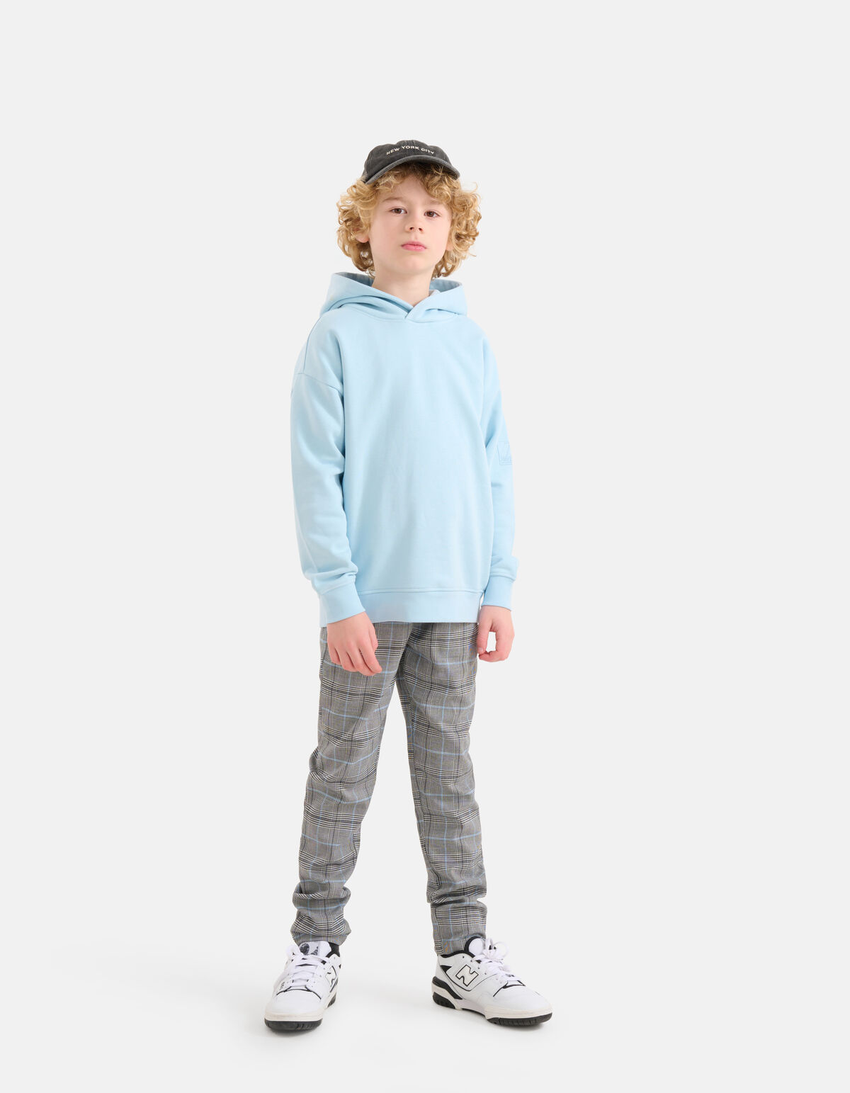 Ruiten Pantalon Grijs SHOEBY BOYS