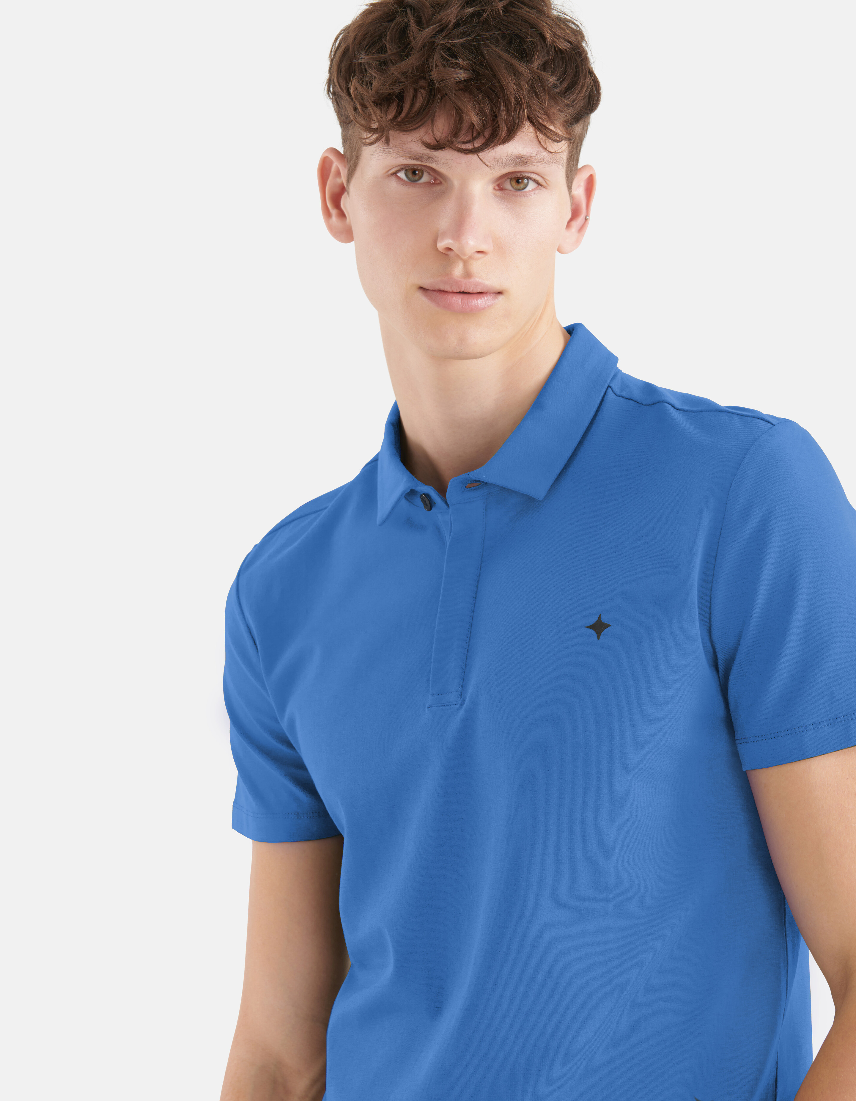 Jersey Polo Blauw SHOEBY MEN