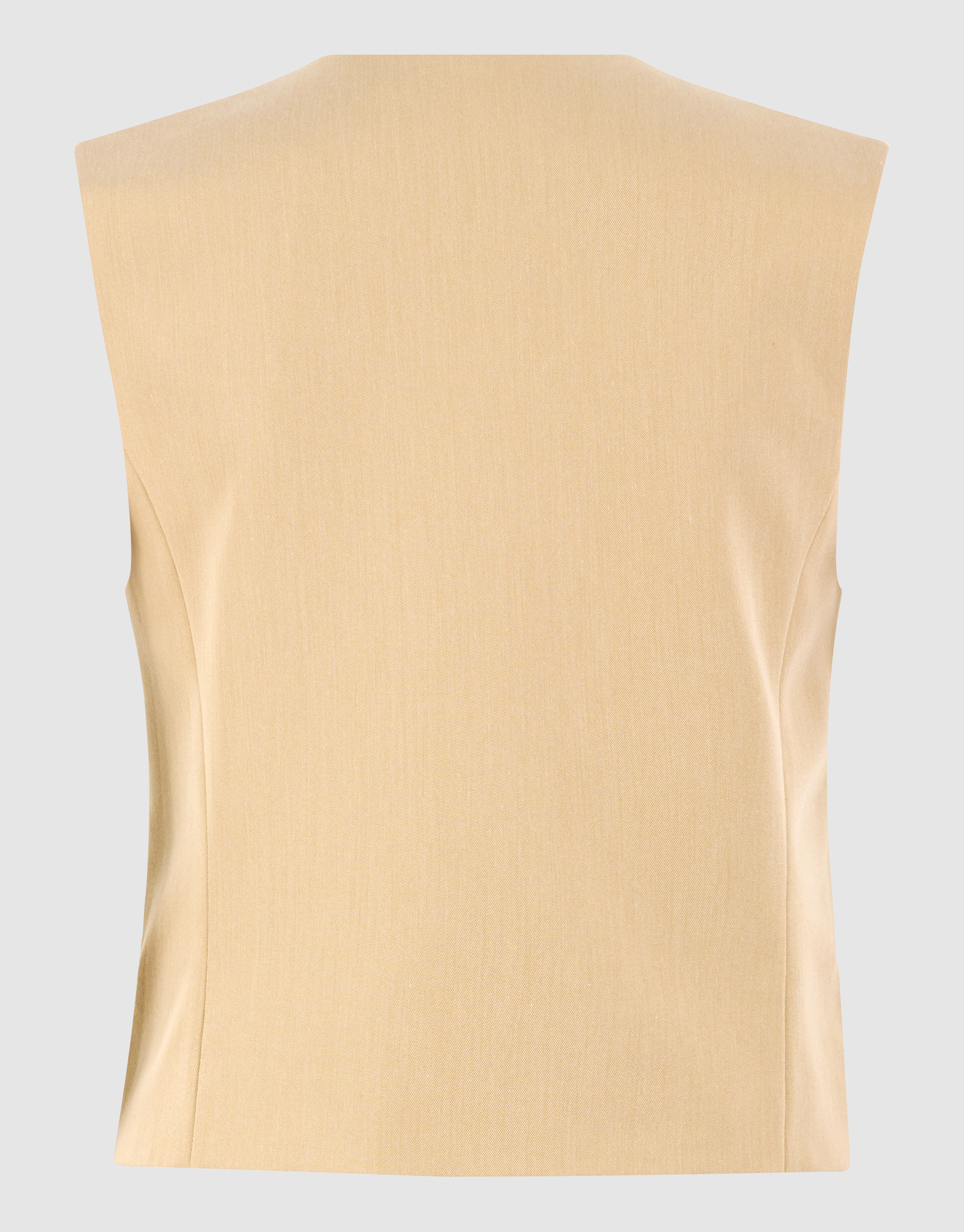 Asymmetrisch Gilet Zand SHOEBY WOMEN