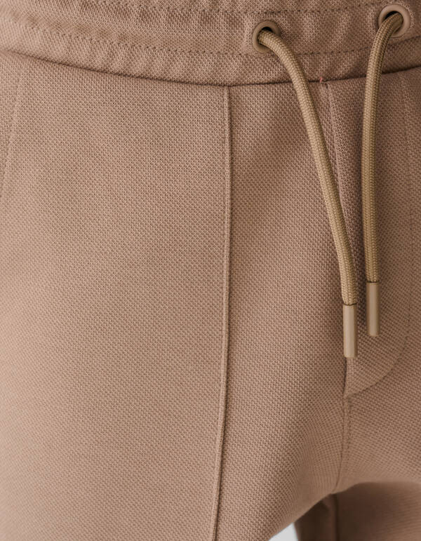 Pique Short Taupe SHOEBY BOYS