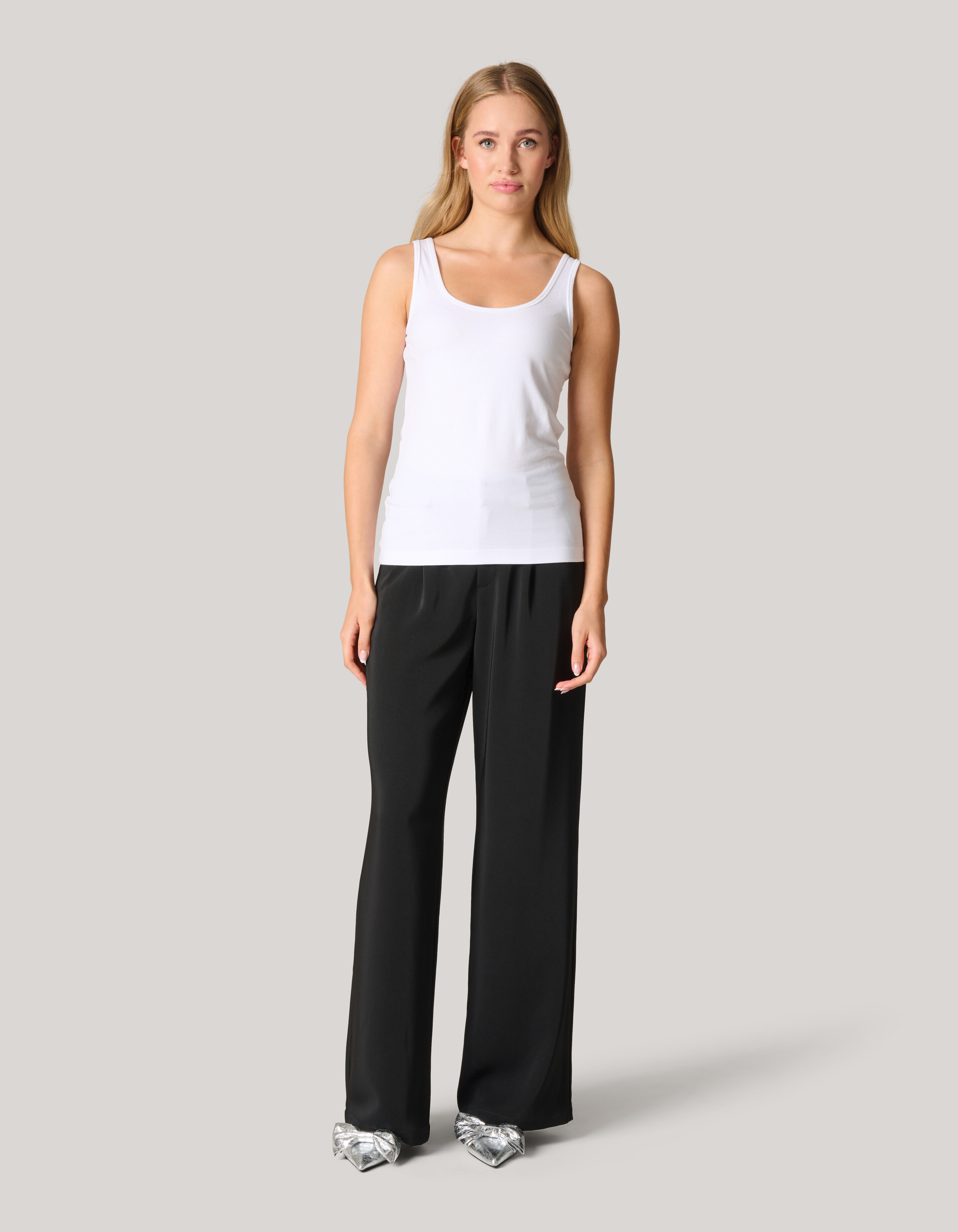 Basis Tanktop Wit Eksept