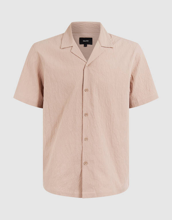 Structuur Shirt Zand SHOEBY MEN