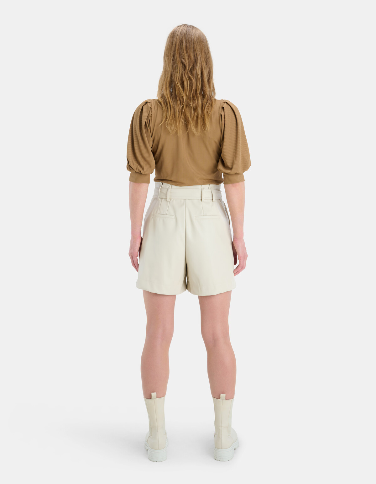 Rib Jersey V Neck T-shirt EKSEPT