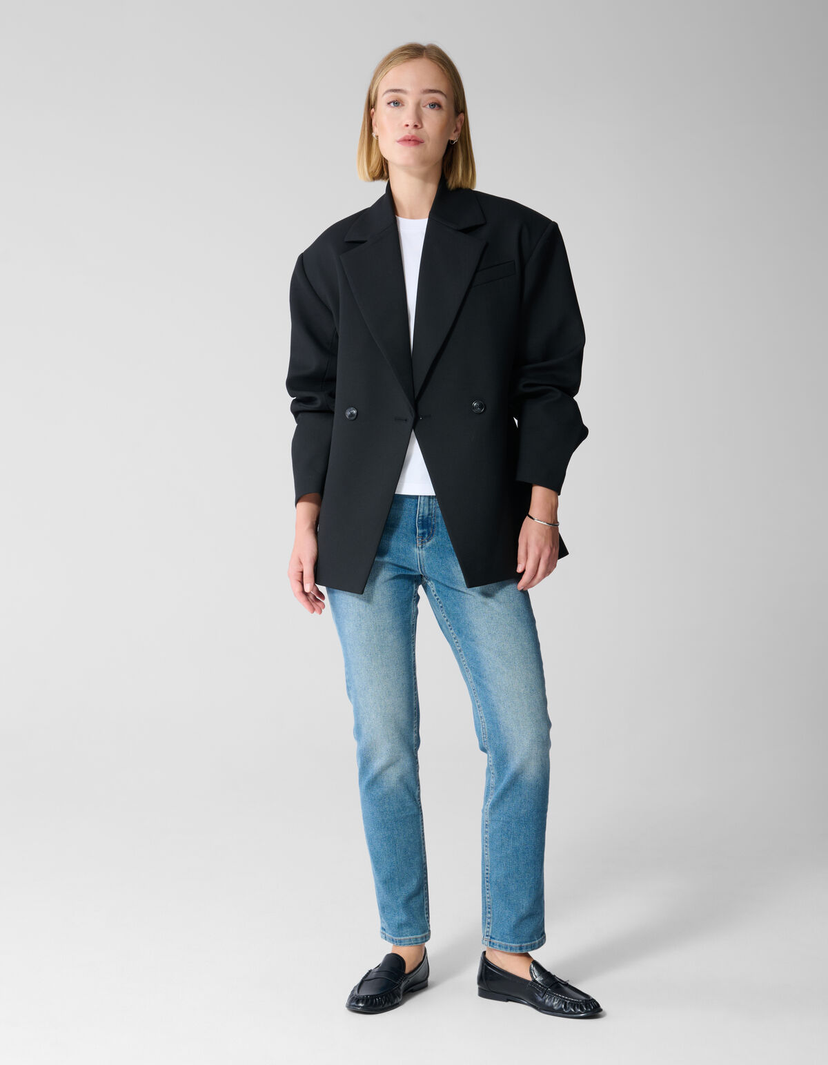 Slim Fit Jeans Blauw By Lonneke SHOEBY WOMEN