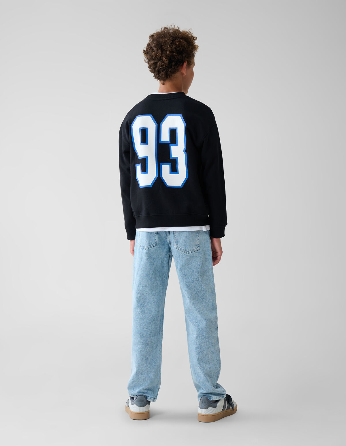 Artwork Sweater Zwart SHOEBY BOYS