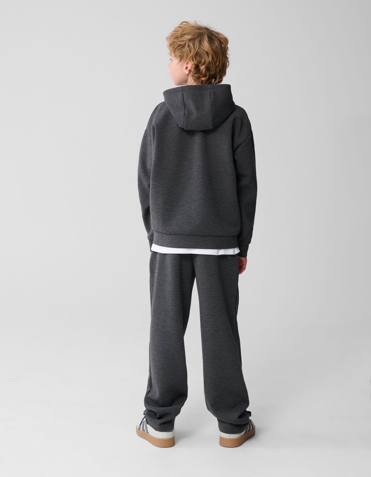 Chique Zip Hoodie Grijs SHOEBY BOYS