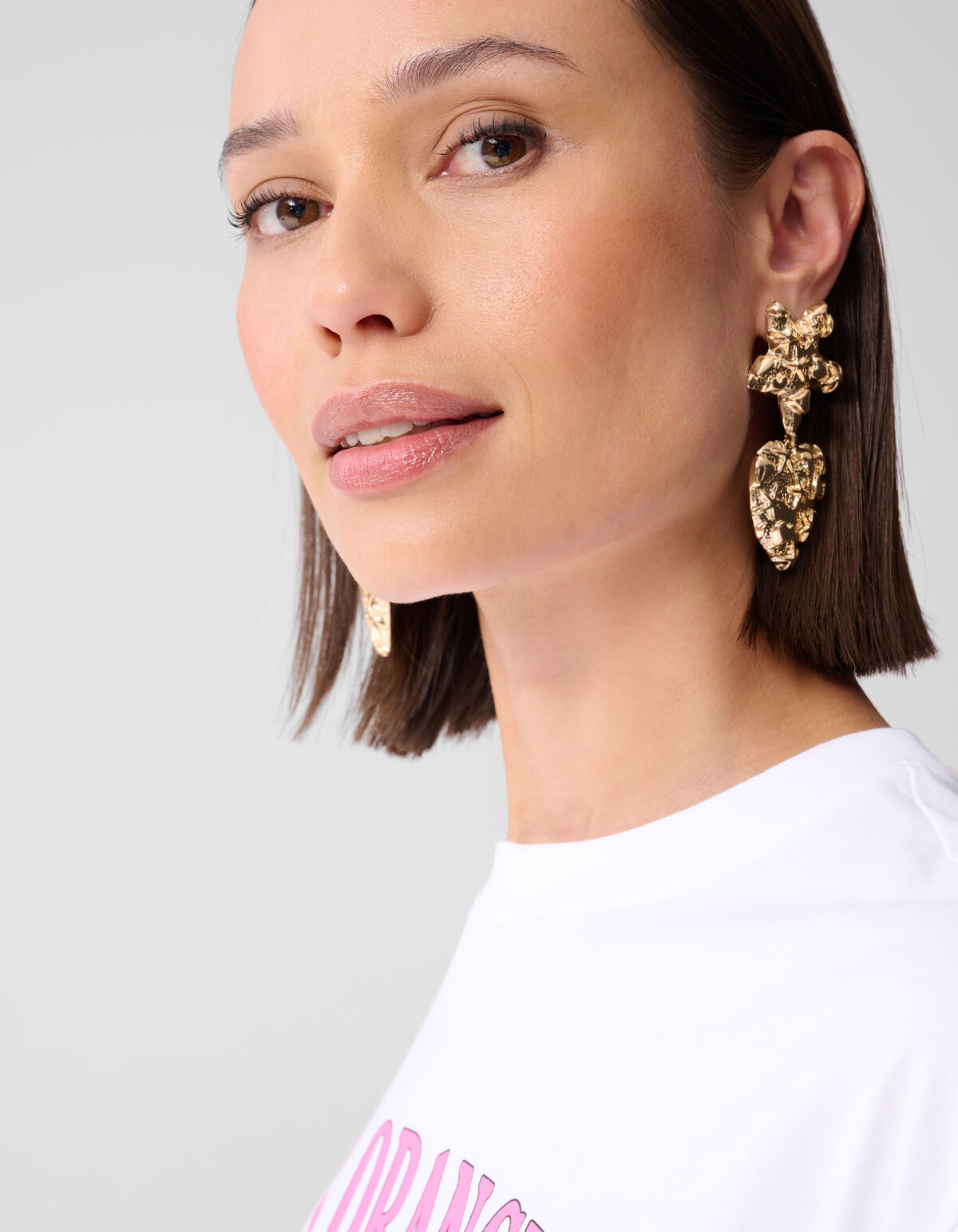 Oversized Les Oranges T-shirt Wit SHOEBY WOMEN