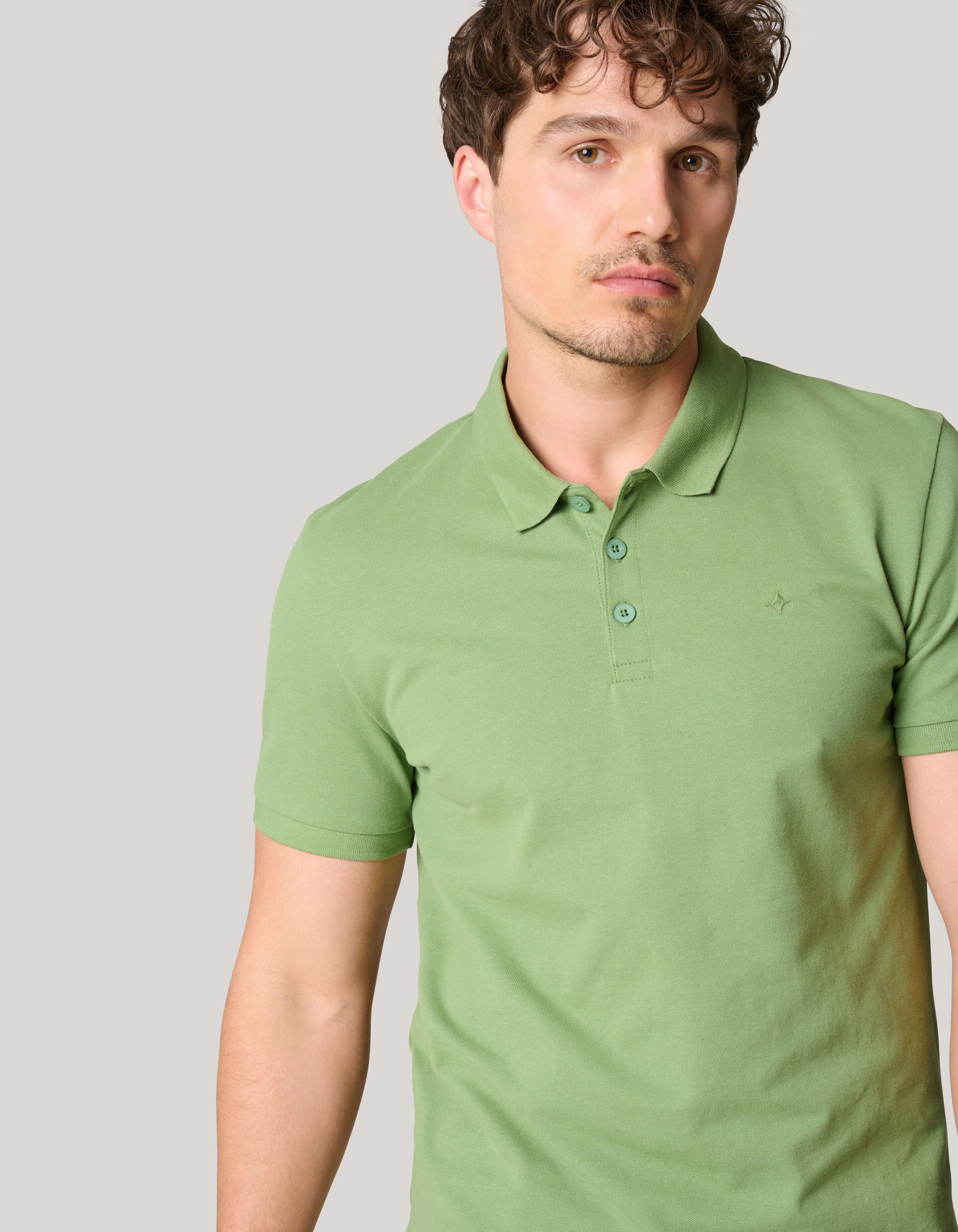 Basis Polo Groen SHOEBY MEN