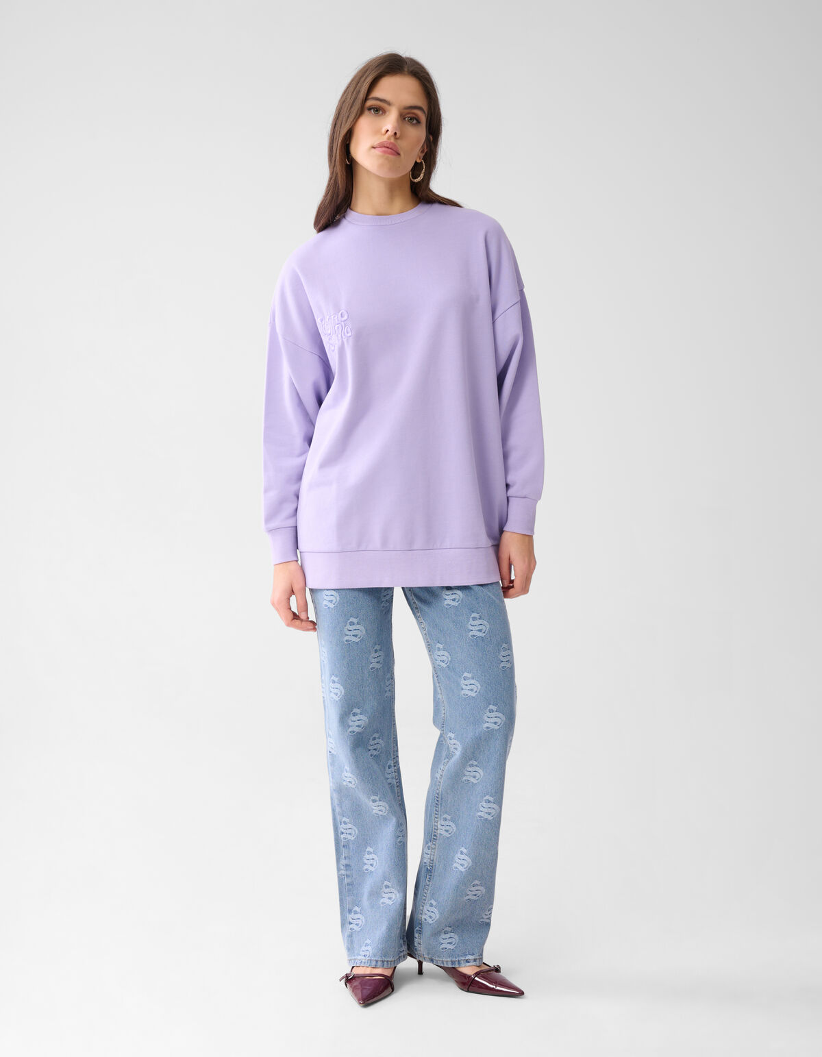 Studio Sweater Lichtpaars SHOEBY WOMEN