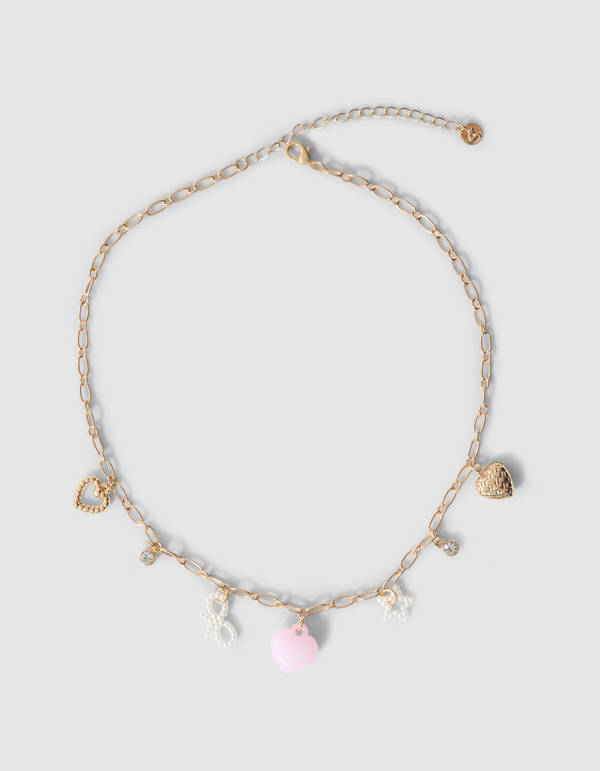 Parel Bedel Ketting Goud SHOEBY ACCESSOIRES
