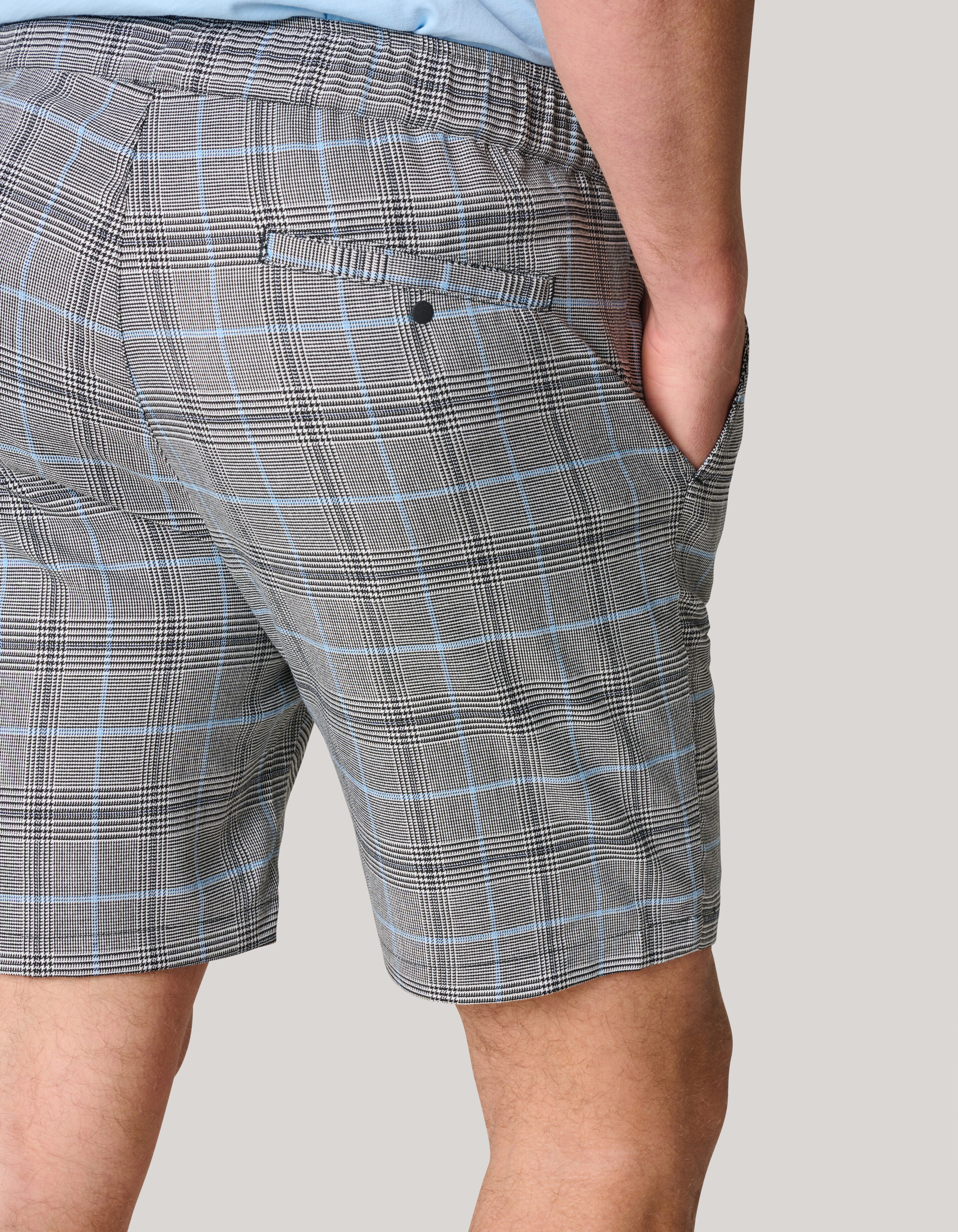 Check Short Grijs SHOEBY MEN