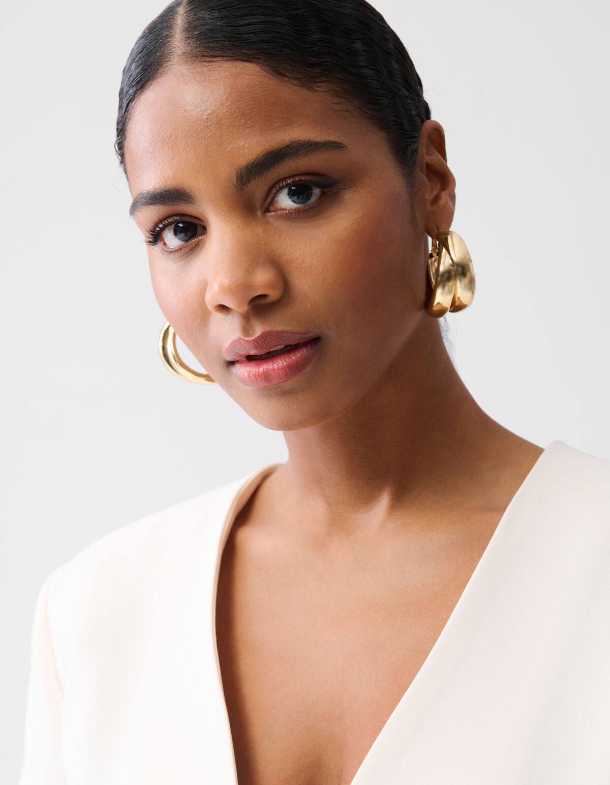 Zandloper Blazer Gebroken Wit SHOEBY WOMEN