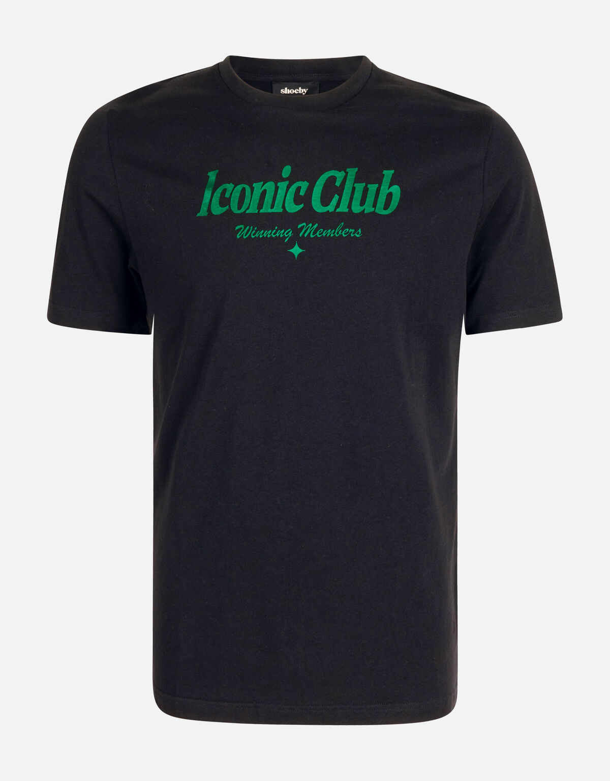 Print T-shirt Zwart SHOEBY MEN