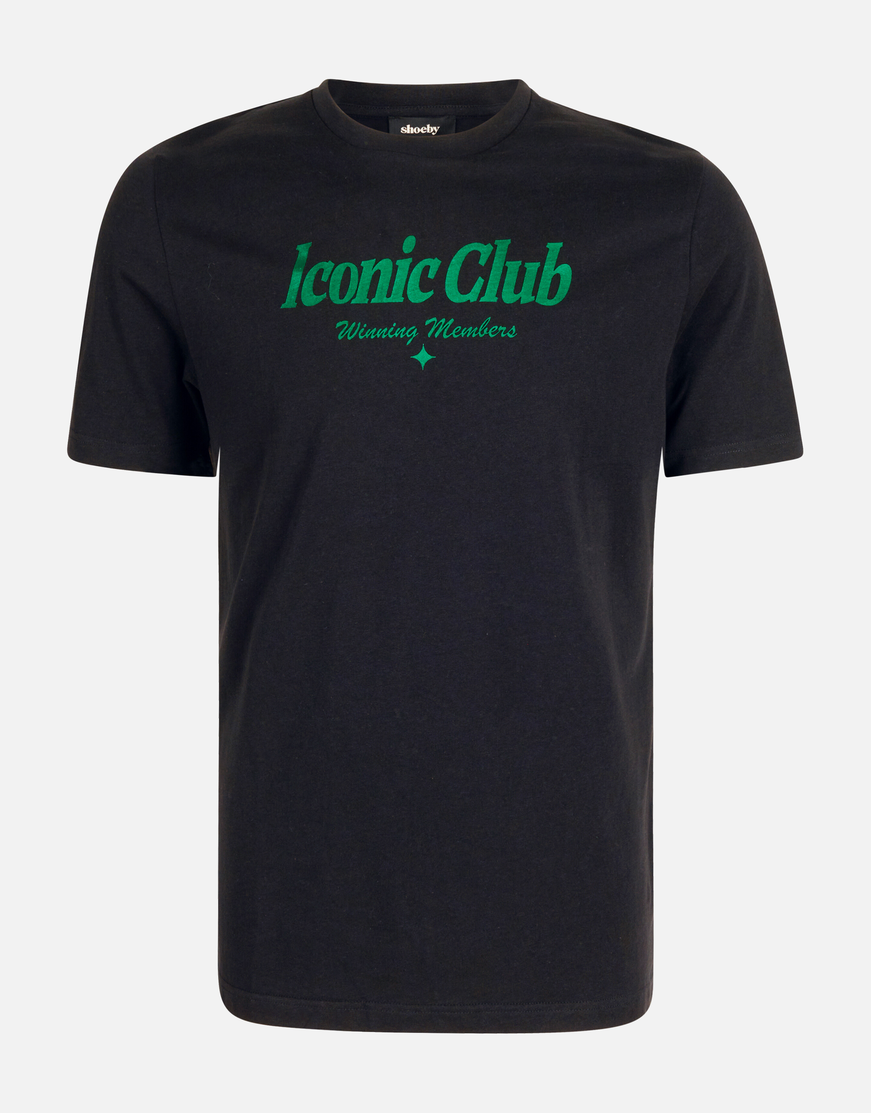 Print T-shirt Zwart SHOEBY MEN