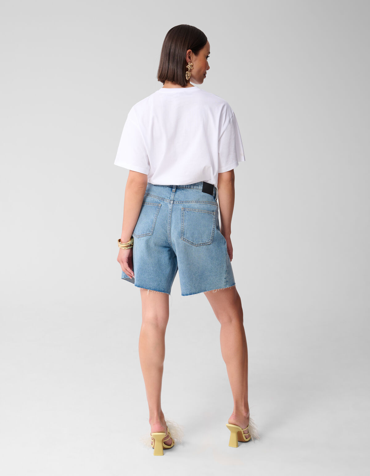 Oversized Les Oranges T-shirt Wit SHOEBY WOMEN