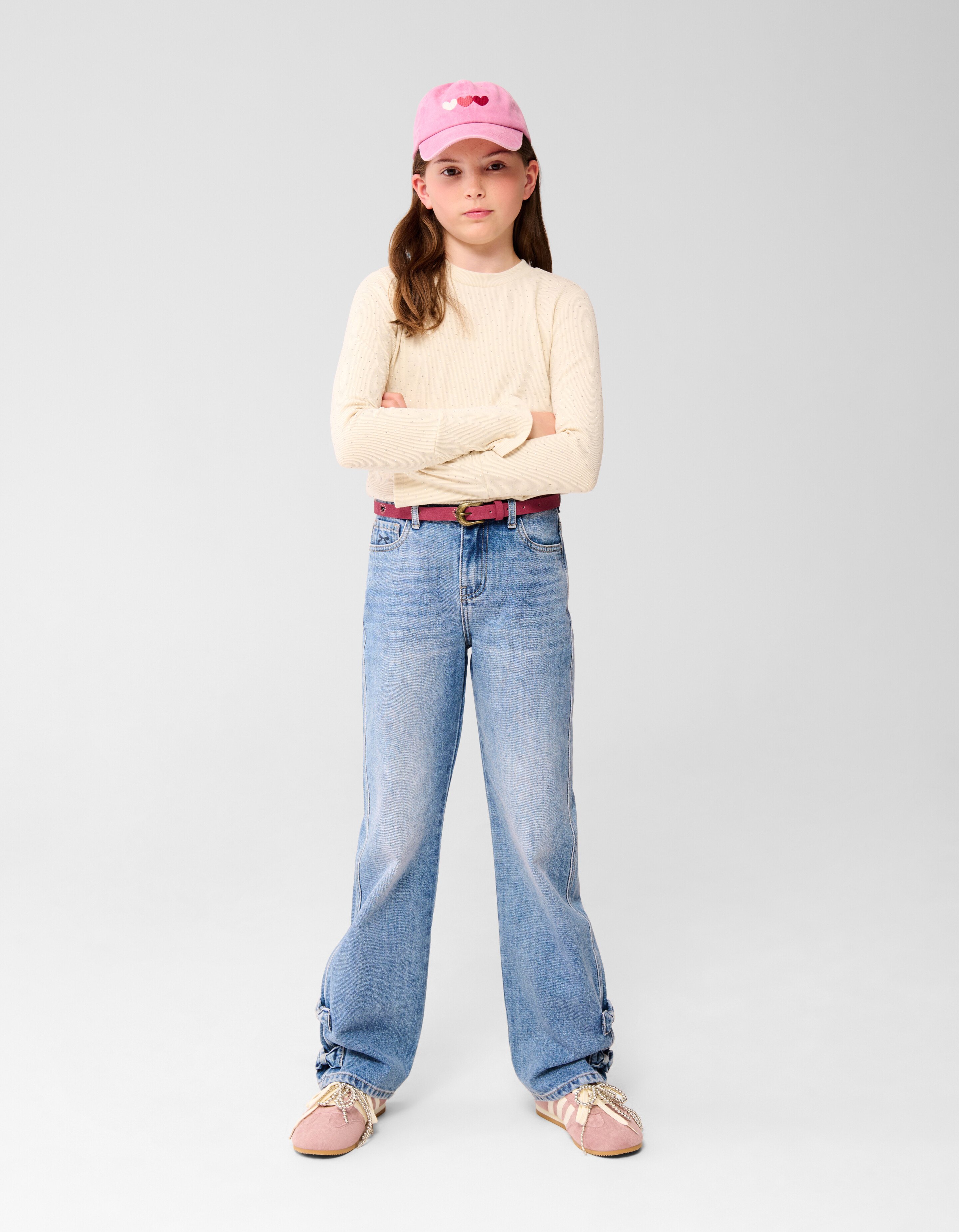 Strik straight Fit Jeans Blauw SHOEBY GIRLS