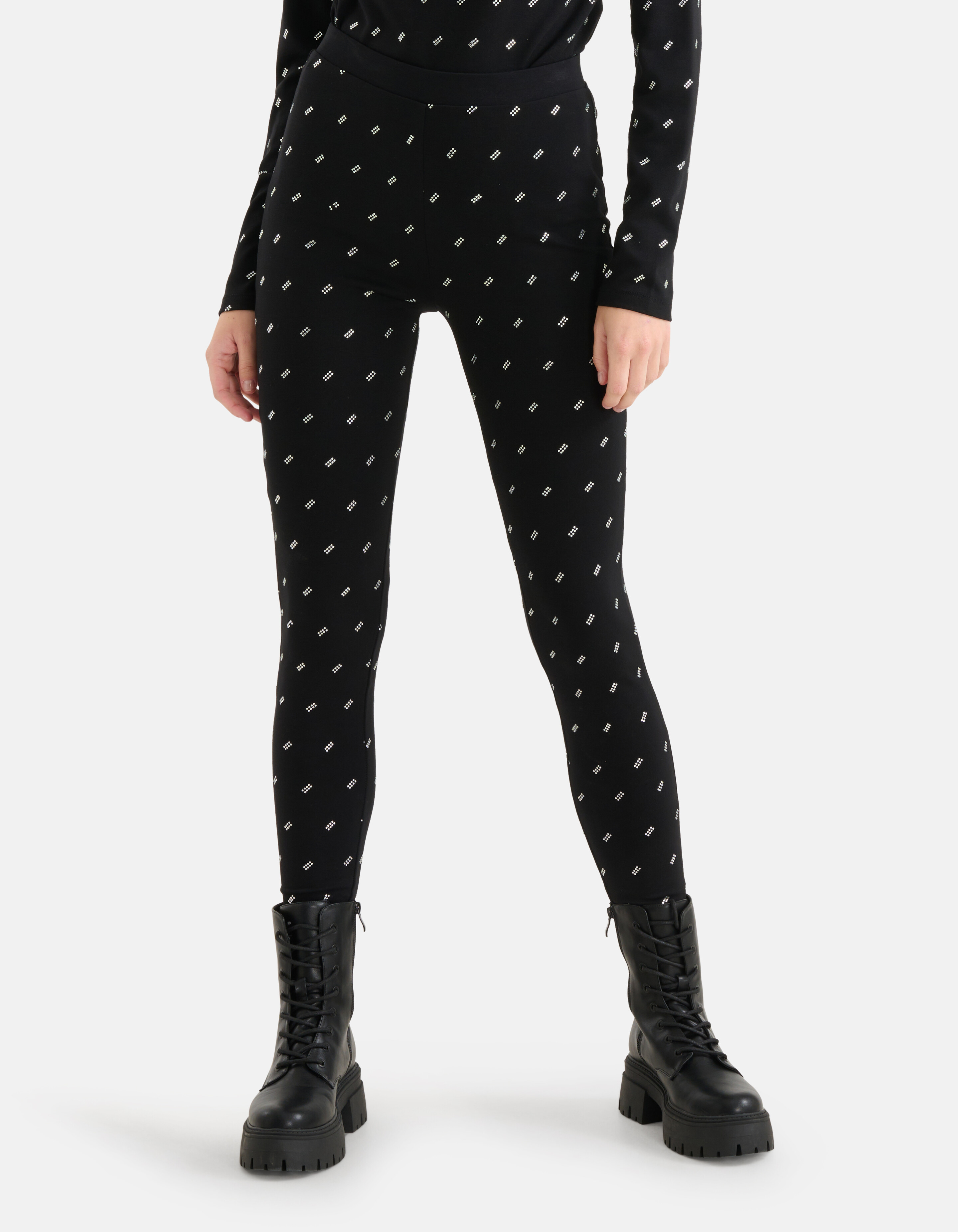 Strass Legging Zwart By Mieke SHOEBY WOMEN