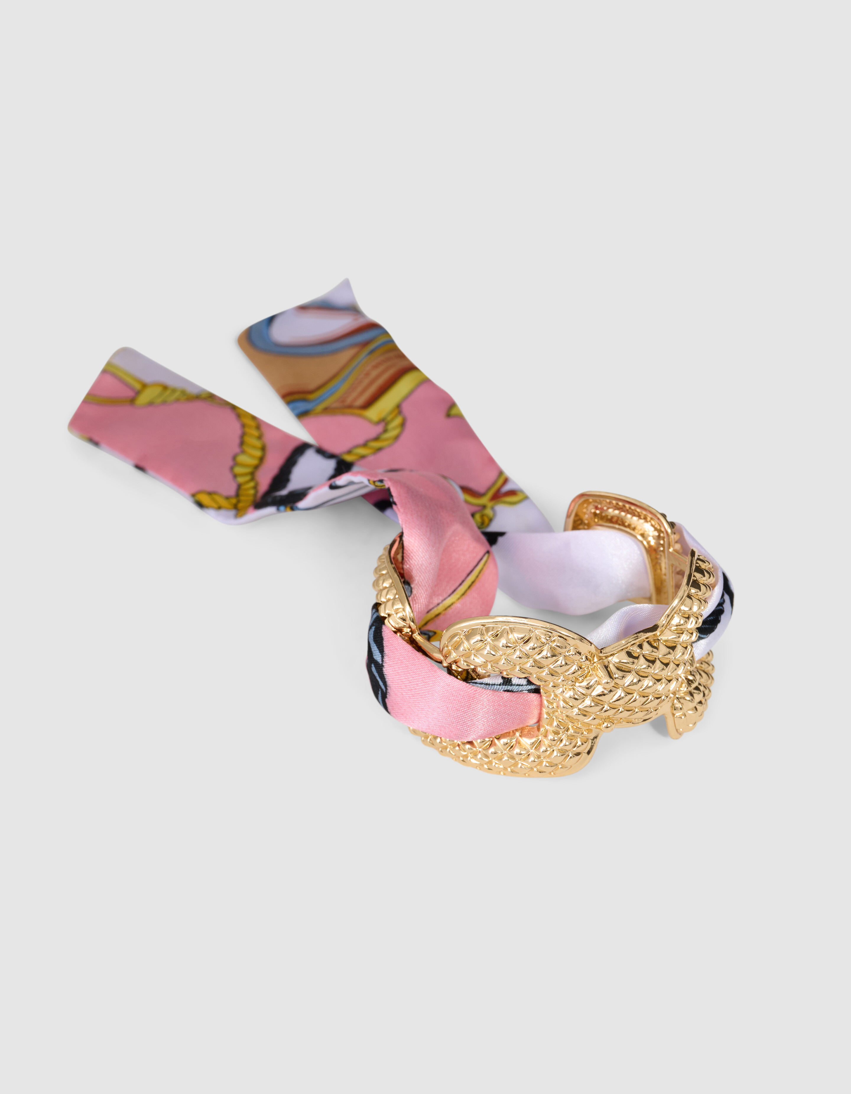 Big Printed Sjaal Armband Roze SHOEBY ACCESSOIRES