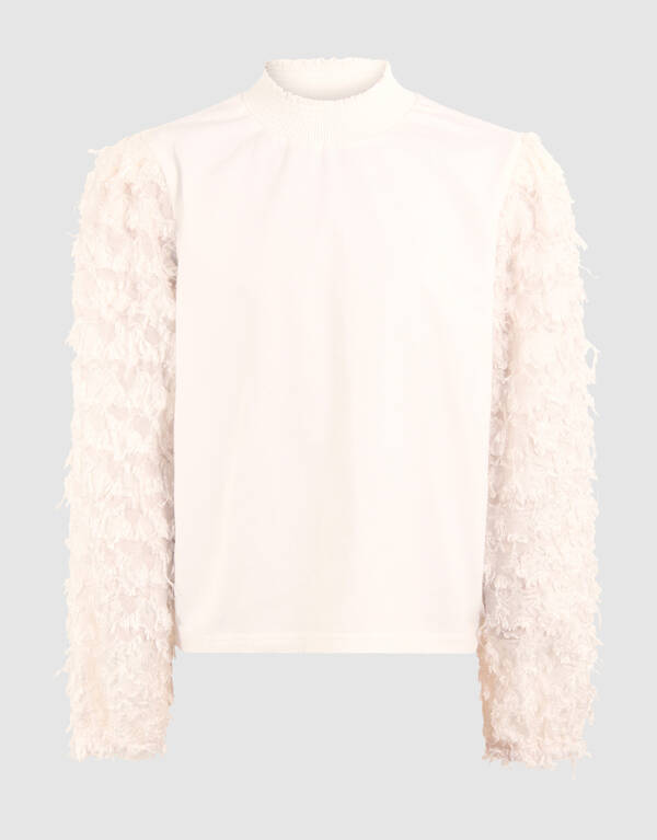 Ster Top Gebroken Wit SHOEBY GIRLS