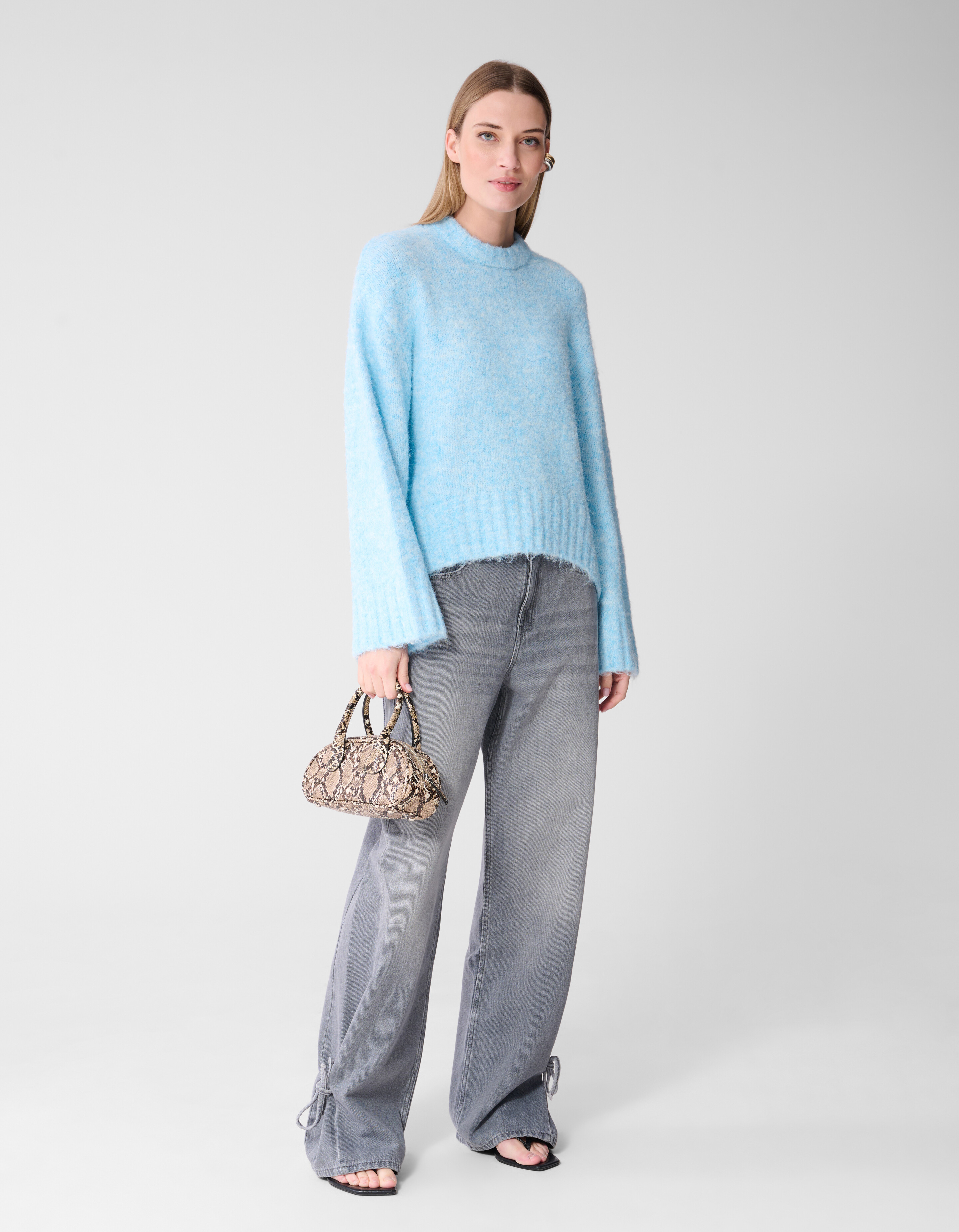 Strik Straight Fit Jeans Grijs SHOEBY WOMEN