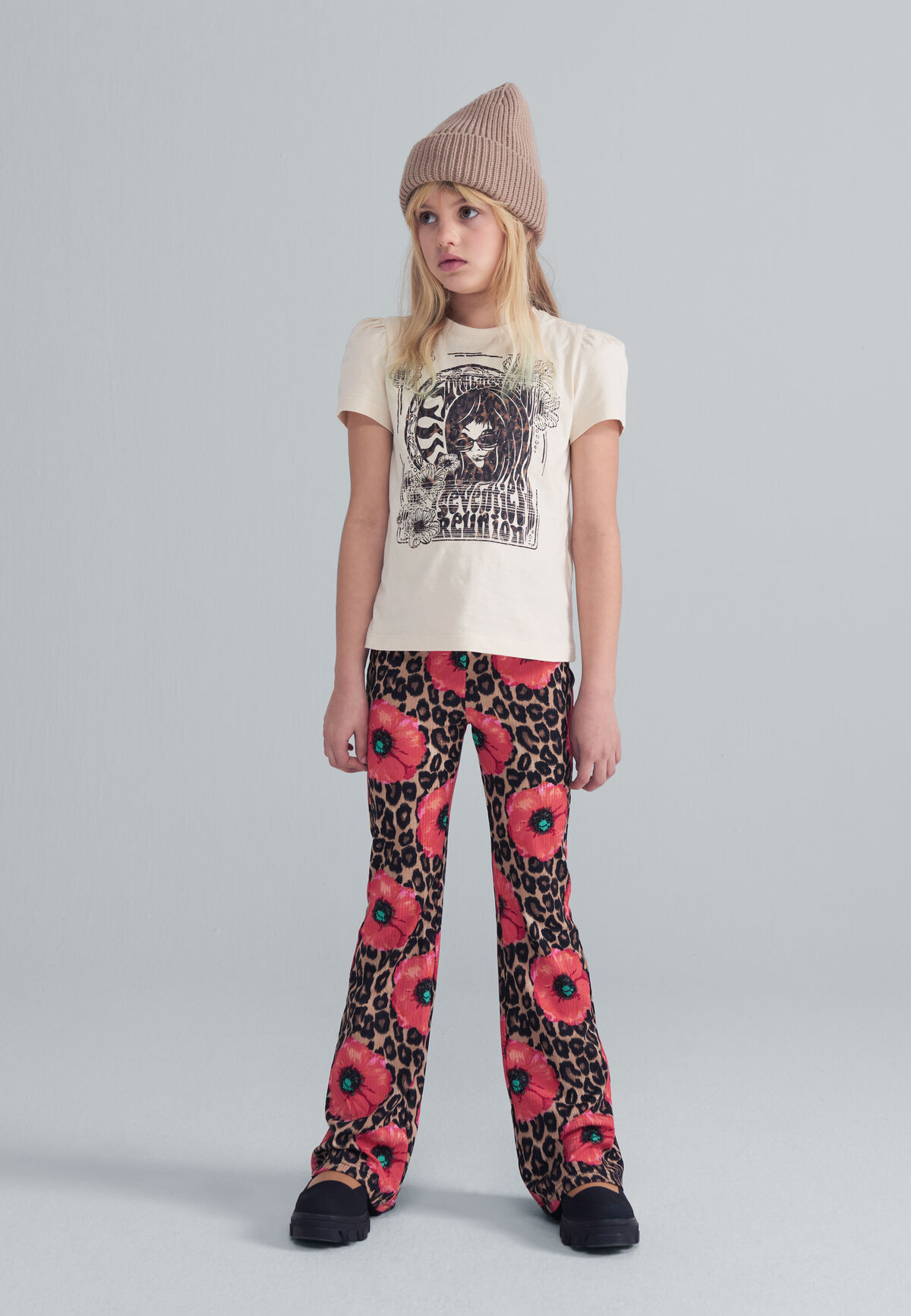 Flower Ribby Flair Legging JILL&MITCH