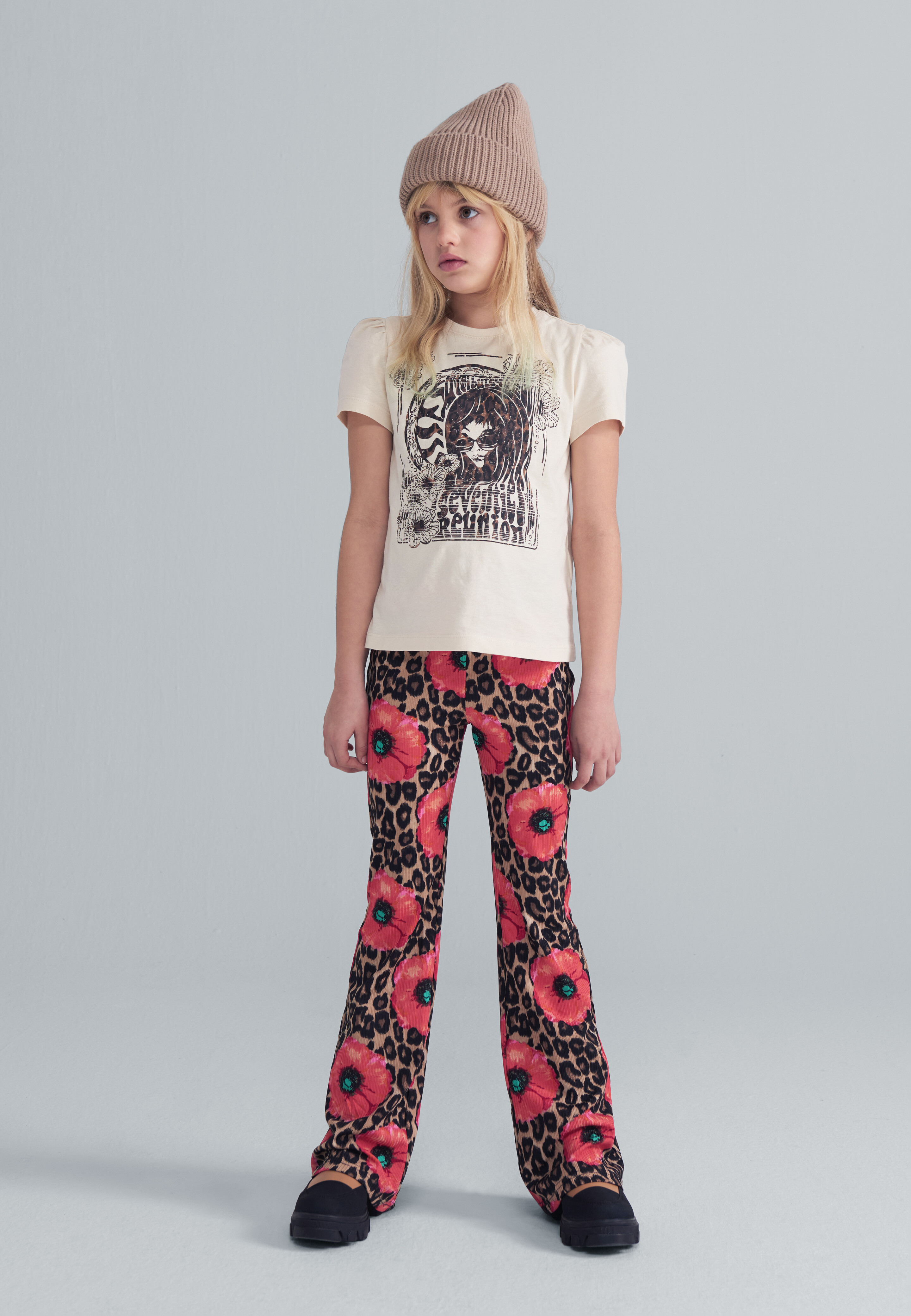 Flower Ribby Flair Legging JILL&MITCH
