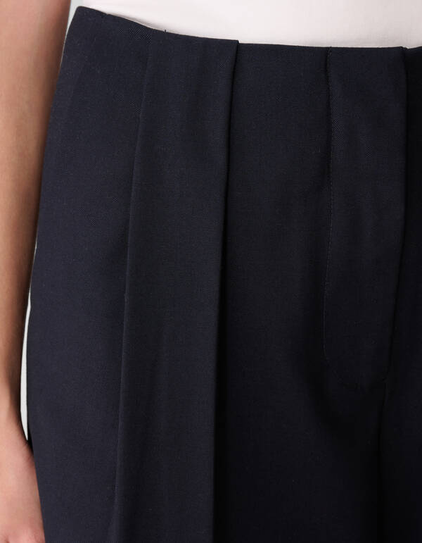 Pleated Broek Donkerblauw By Lonneke SHOEBY WOMEN