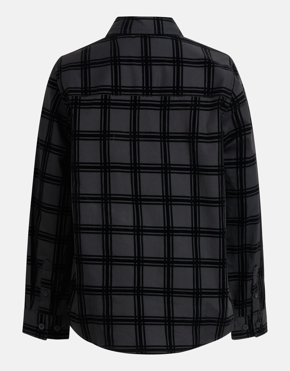 Flock Overhemd Zwart SHOEBY BOYS