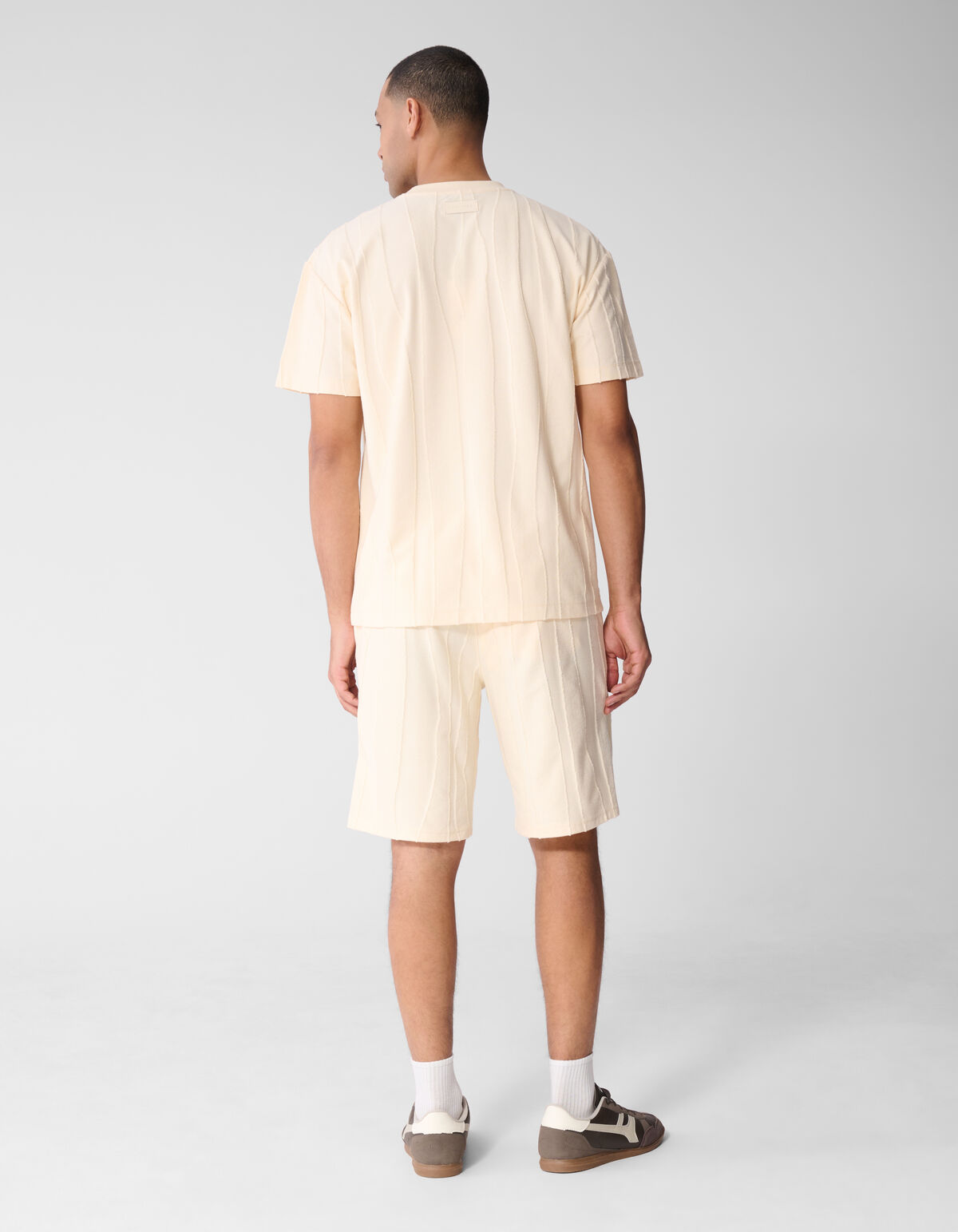 Wavy Line Short Lichtgeel SHOEBY MEN