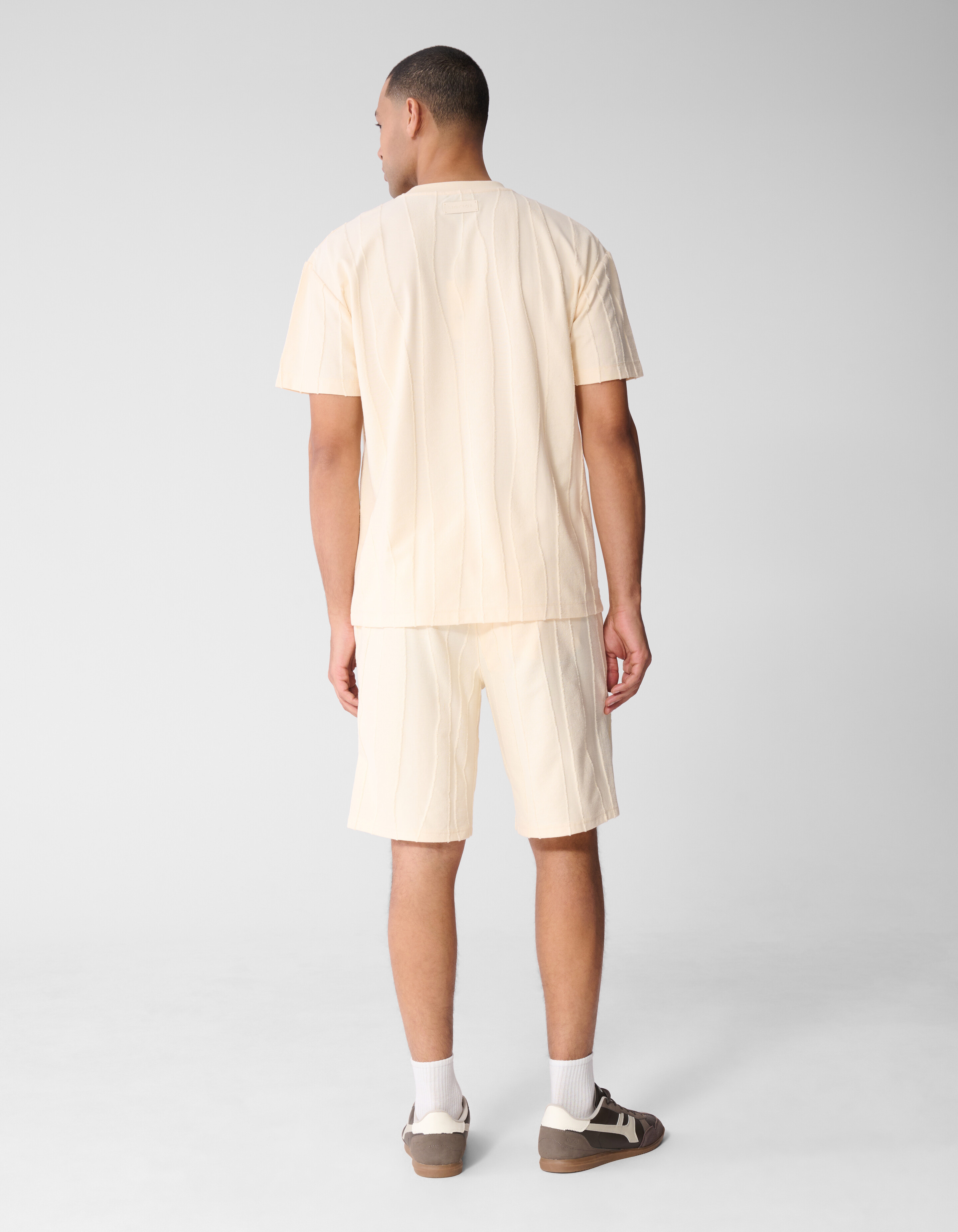 Wavy Line Short Lichtgeel SHOEBY MEN