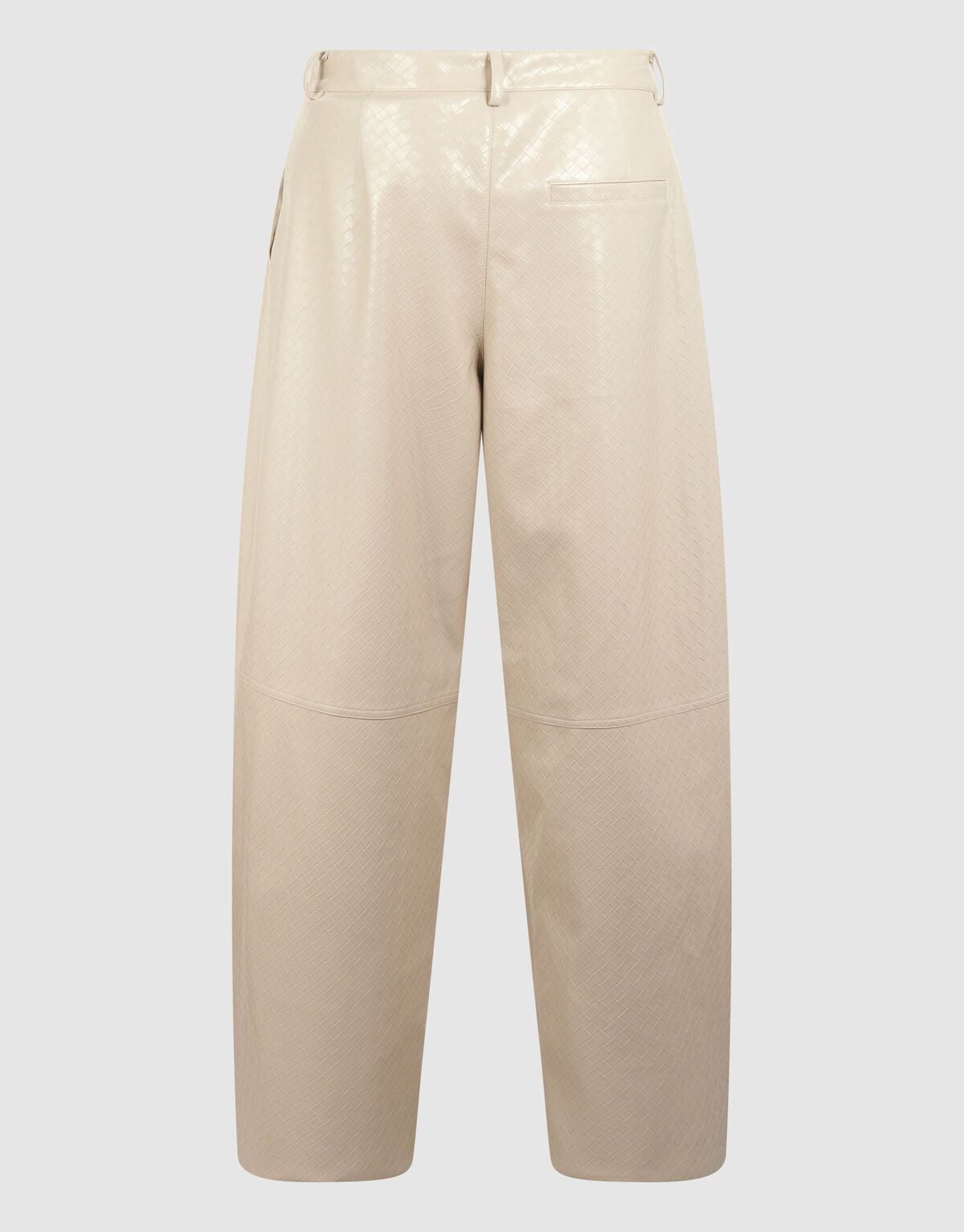 Braided Barrel Fit Broek Gebroken Wit SHOEBY WOMEN