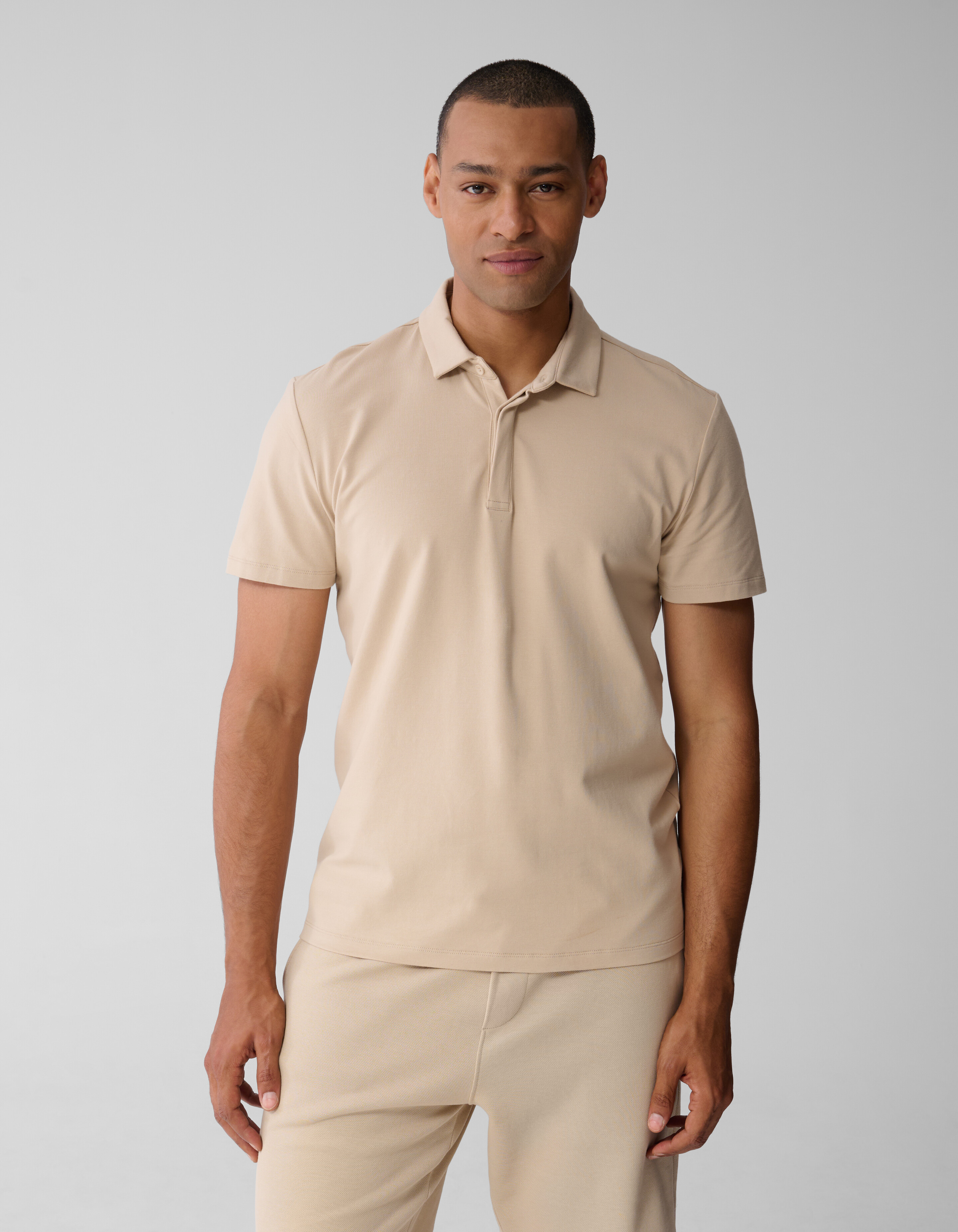 Jersey Polo Zand SHOEBY MEN
