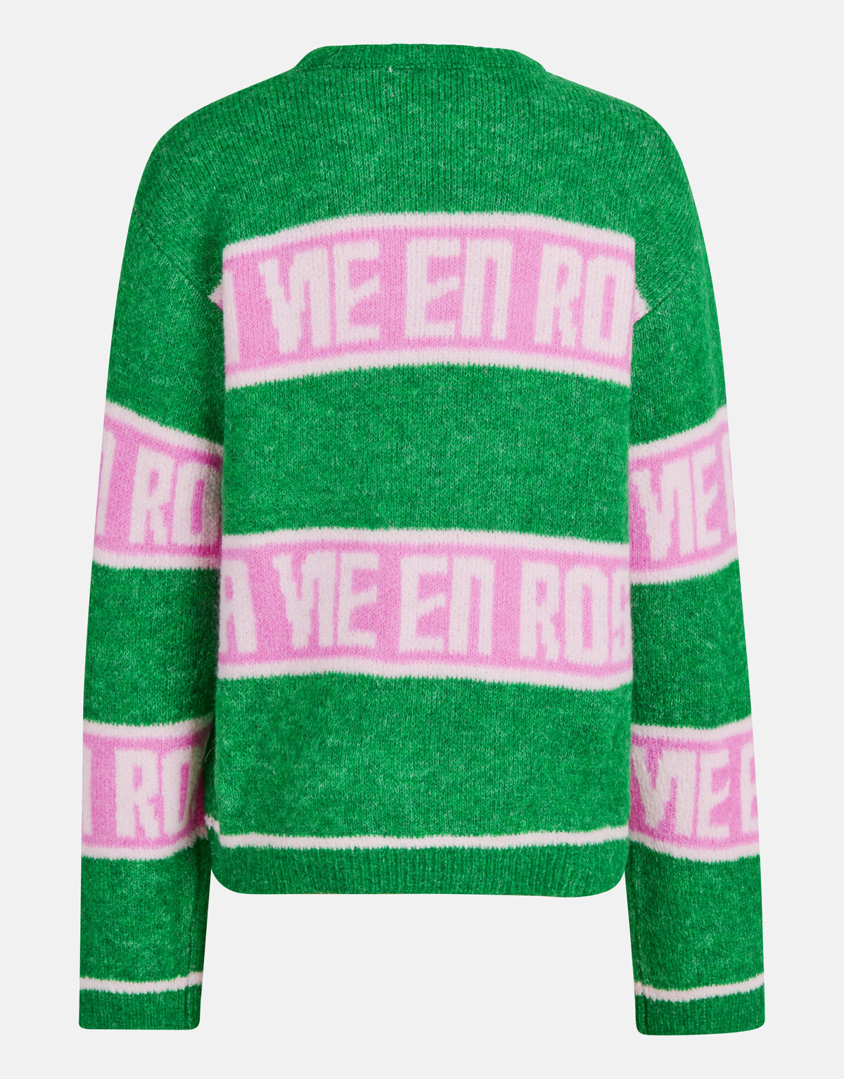 Gestreepte Trui Groen SHOEBY GIRLS