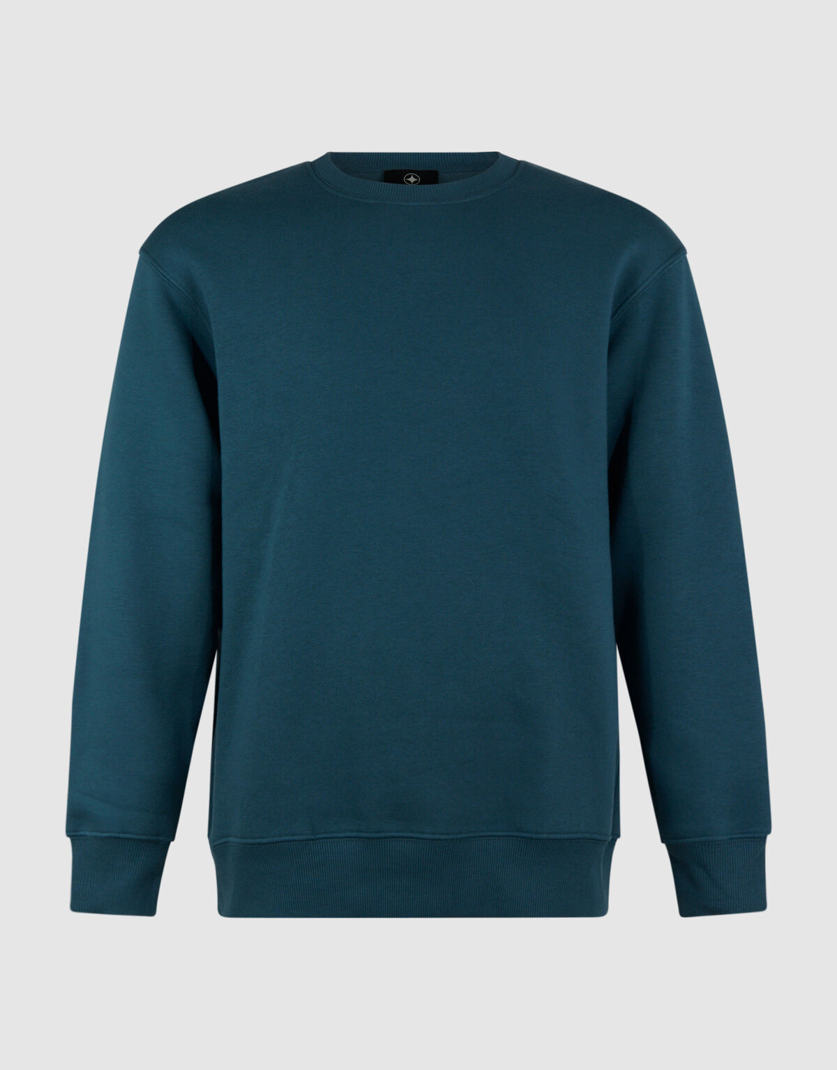 Cord Artwork Sweater Donkergroen SHOEBY MEN