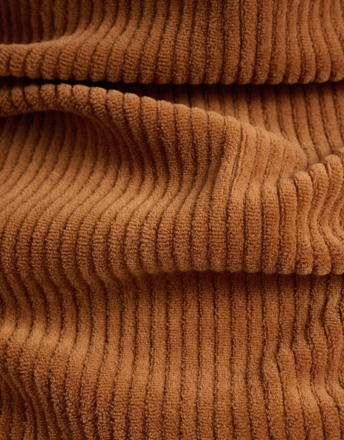 Velvet Rib T-shirt Bruin SHOEBY MEN