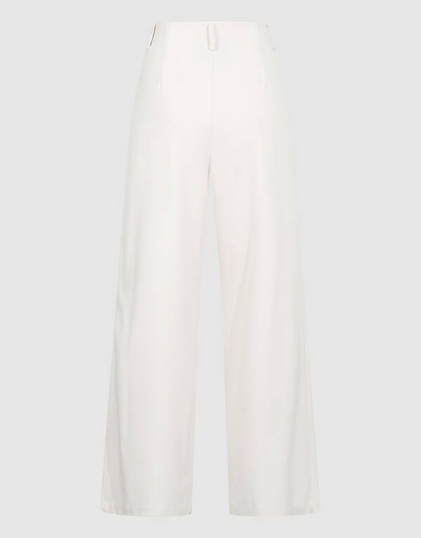 Wide Leg Broek Gebroken Wit By Lonneke SHOEBY WOMEN