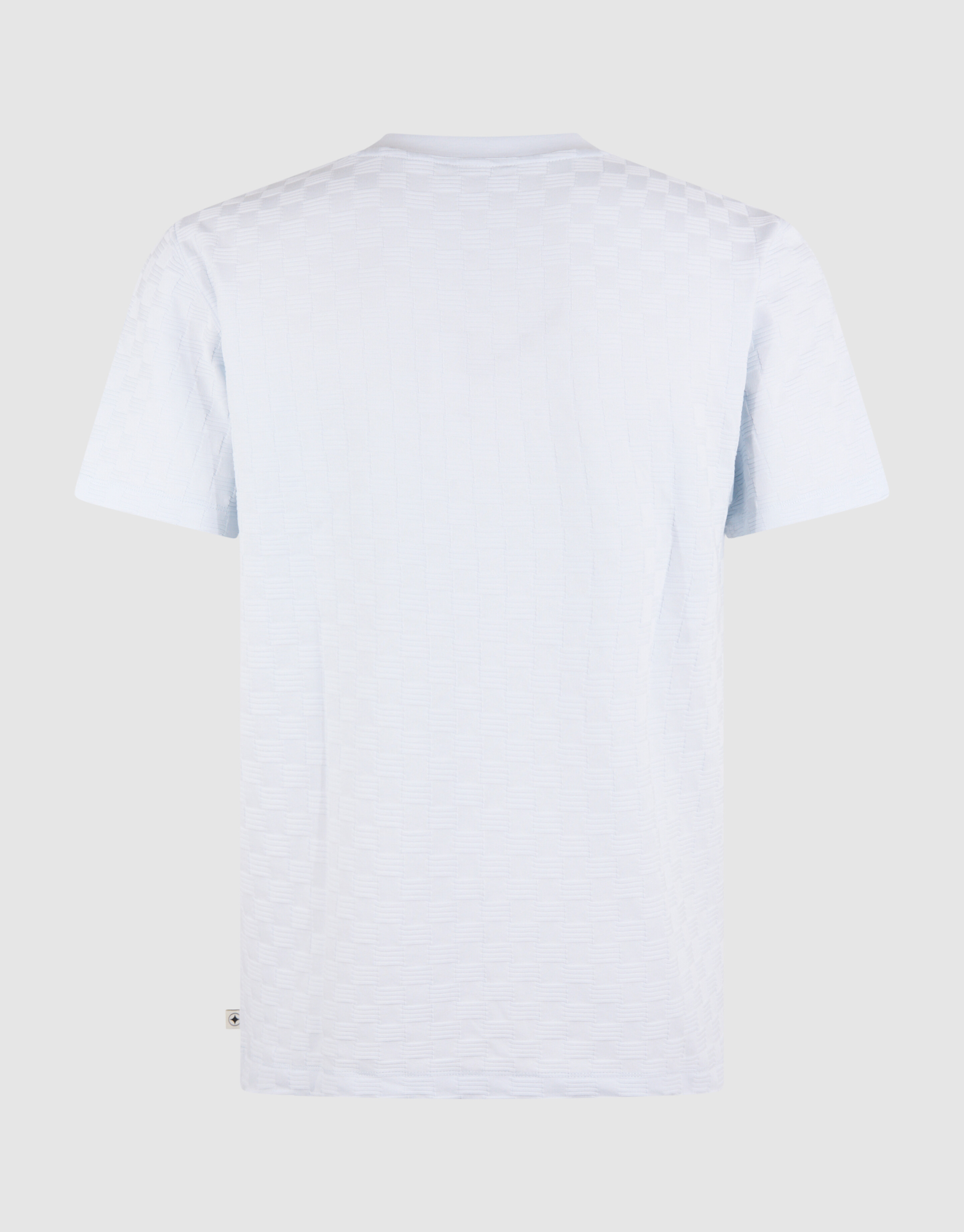 Structuur T-shirt Lichtblauw SHOEBY MEN